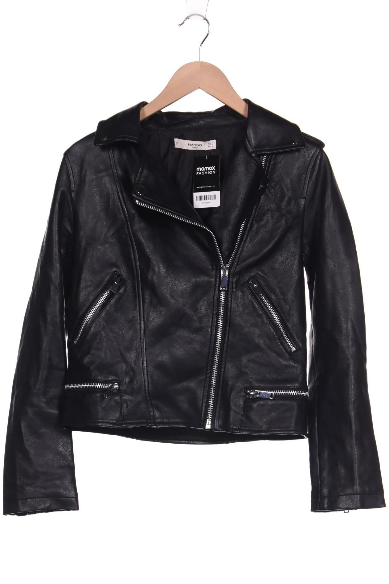 

MANGO Damen Jacke, schwarz