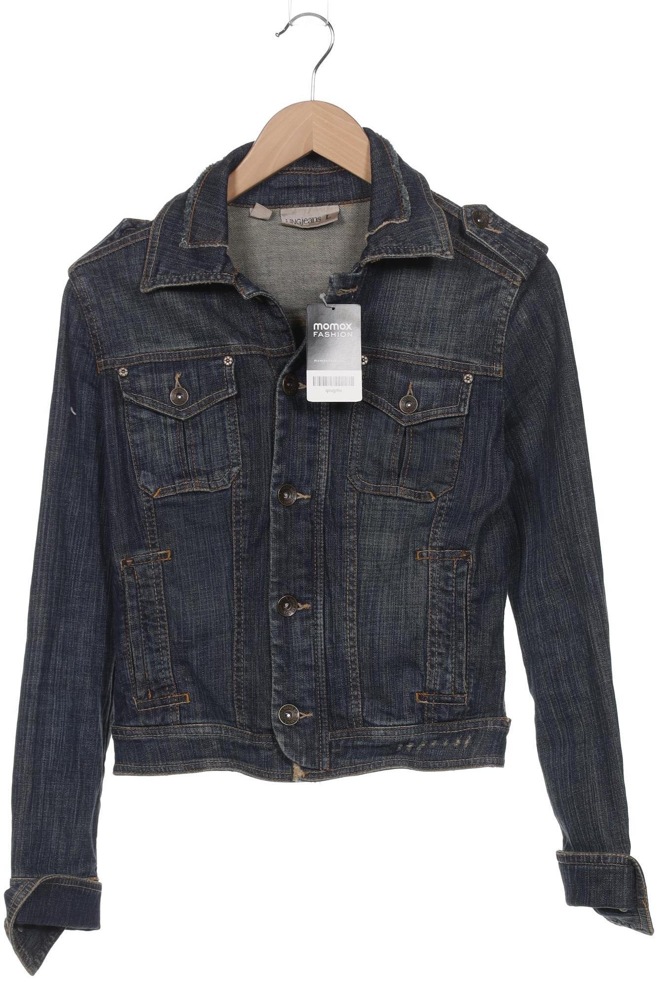 

Mango Damen Jacke, marineblau, Gr. 42