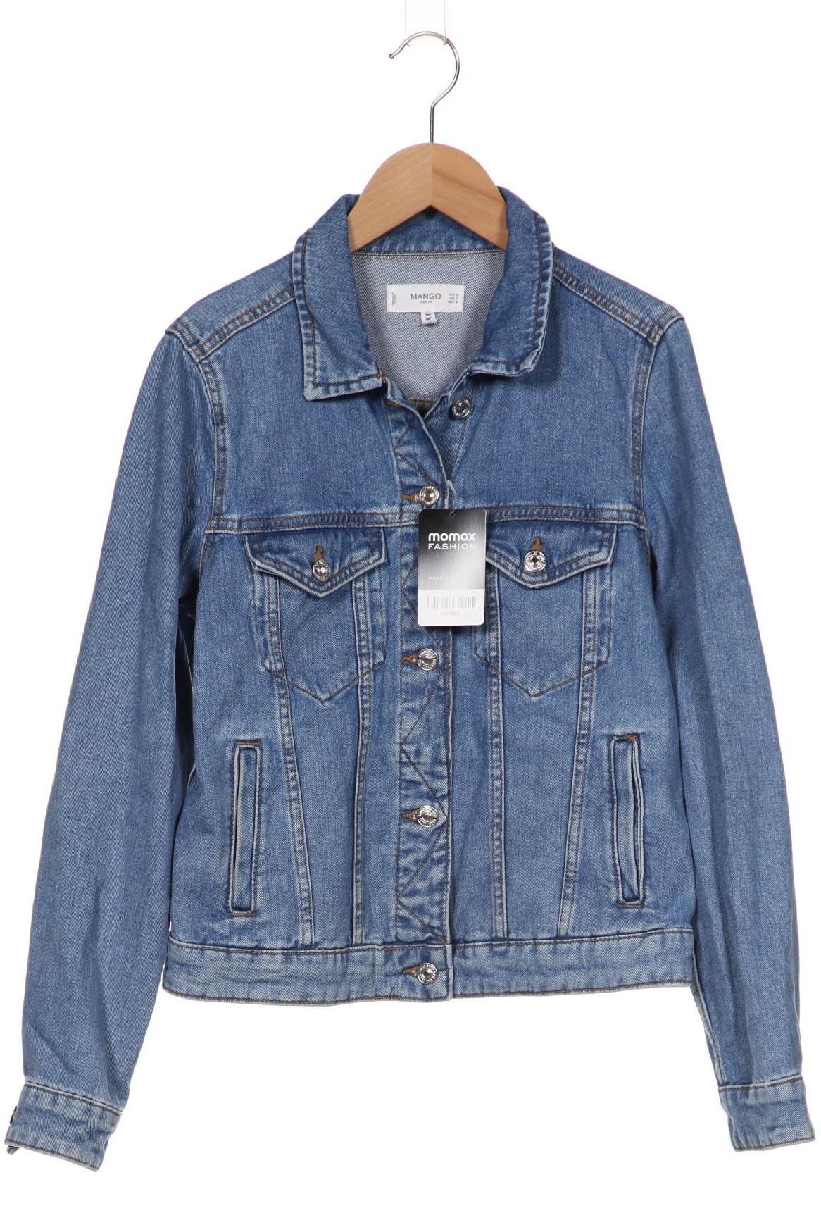

Mango Damen Jacke, blau, Gr. 38