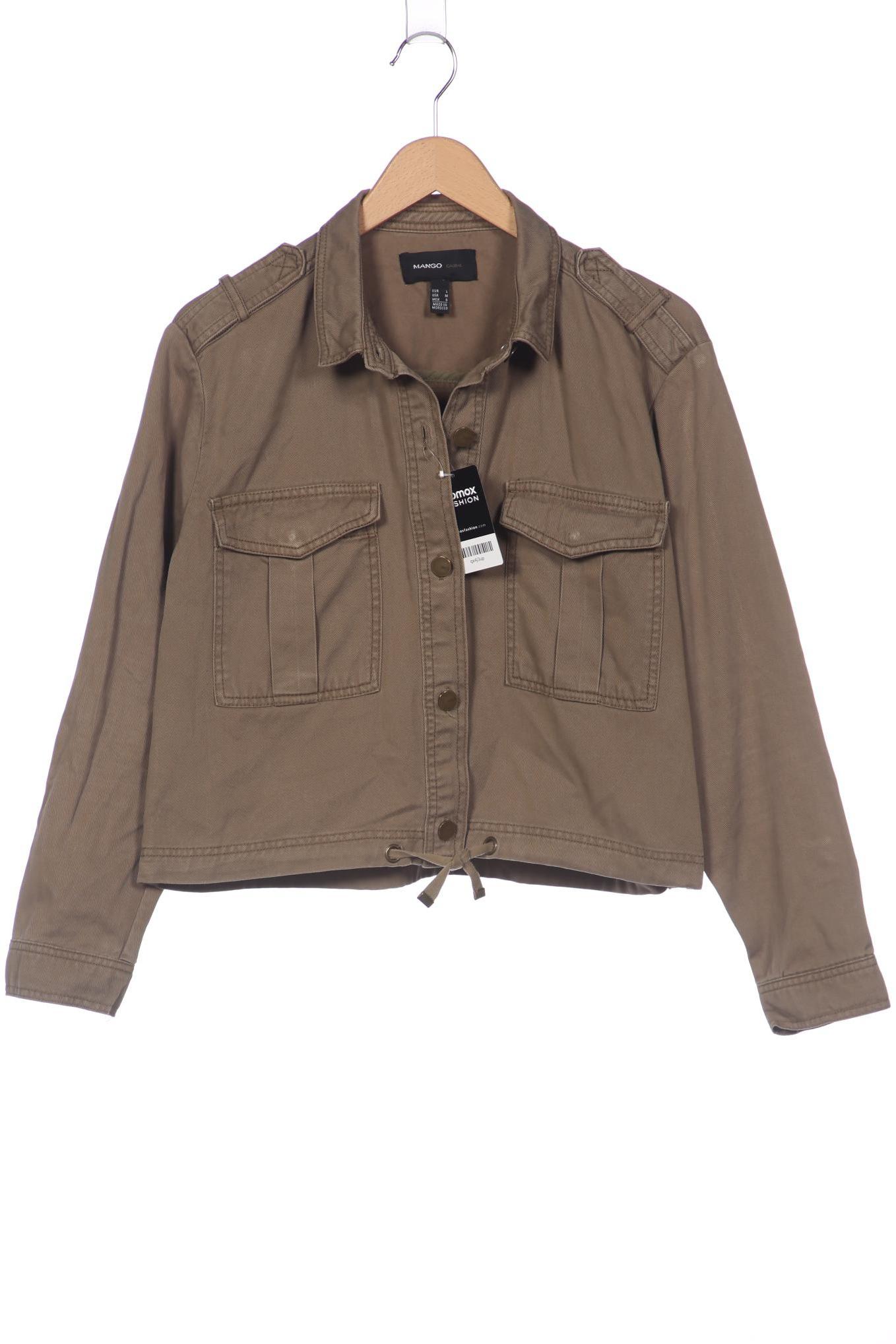 

Mango Damen Jacke, grün, Gr. 42