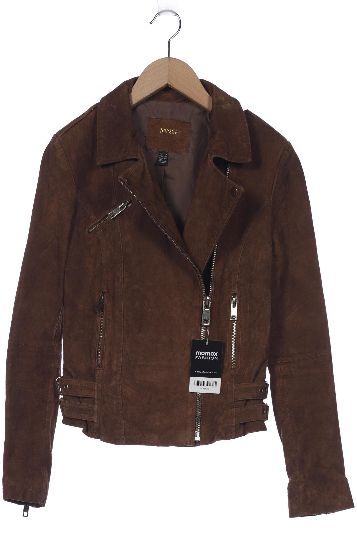 

MANGO Damen Jacke, braun