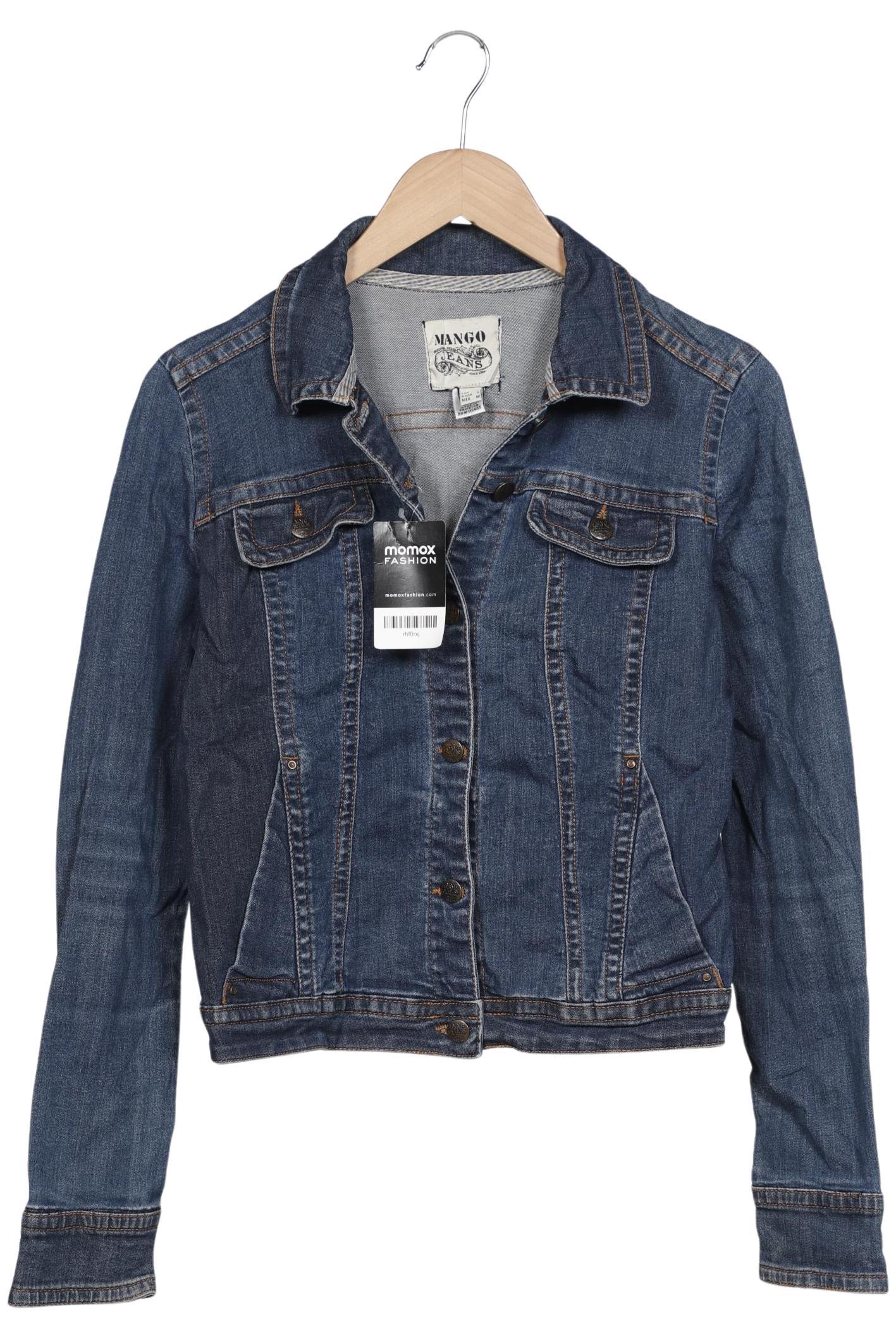 

Mango Damen Jacke, blau, Gr. 38