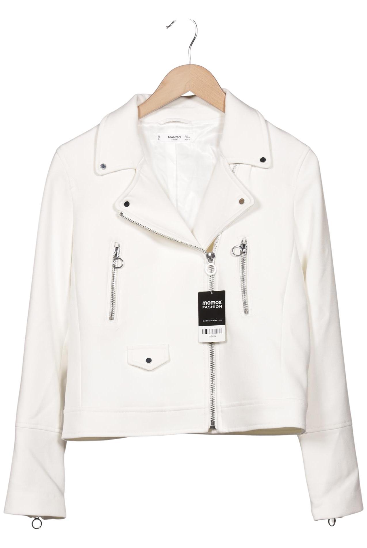 

Mango Damen Jacke, weiß, Gr. 42