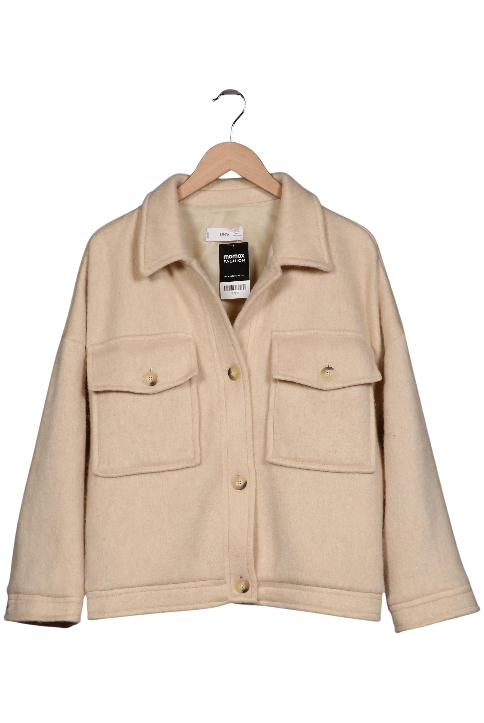 

Mango Damen Jacke, beige, Gr. 42