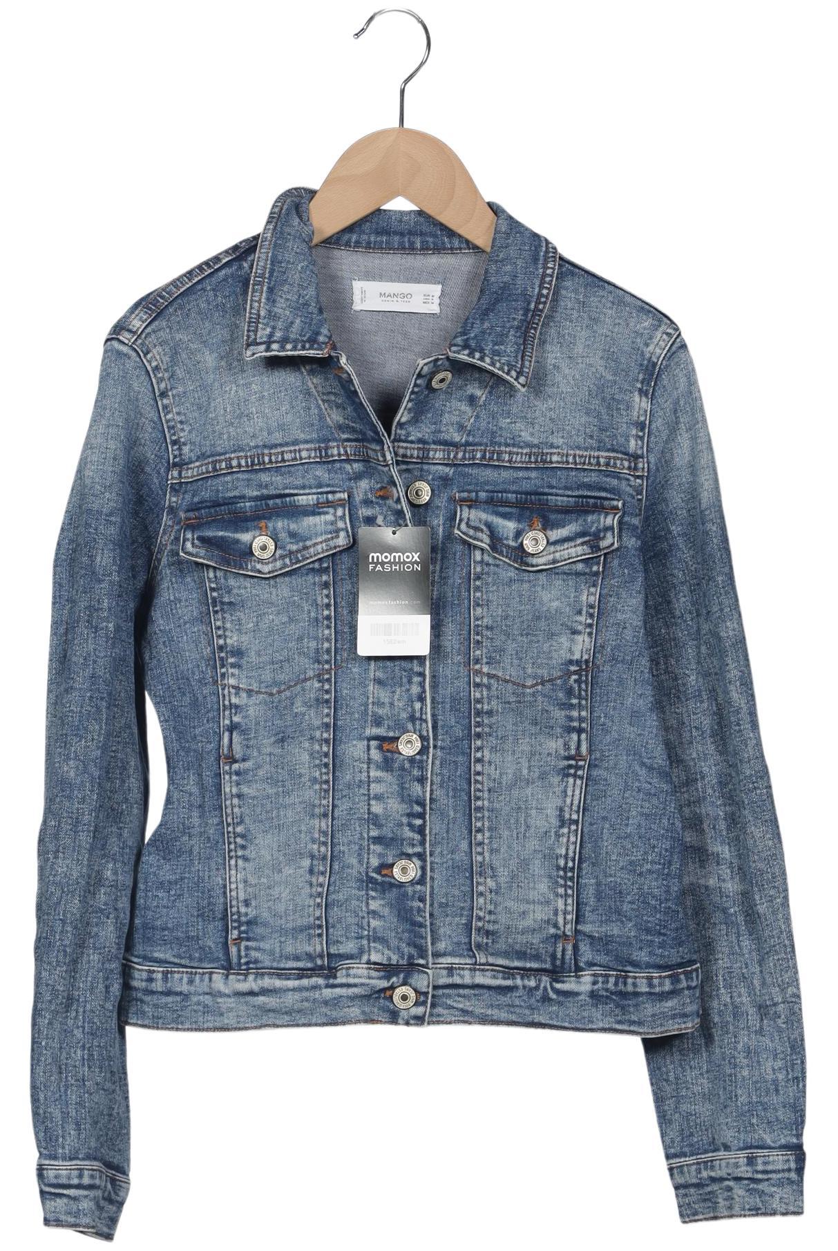 

Mango Damen Jacke, blau, Gr. 38
