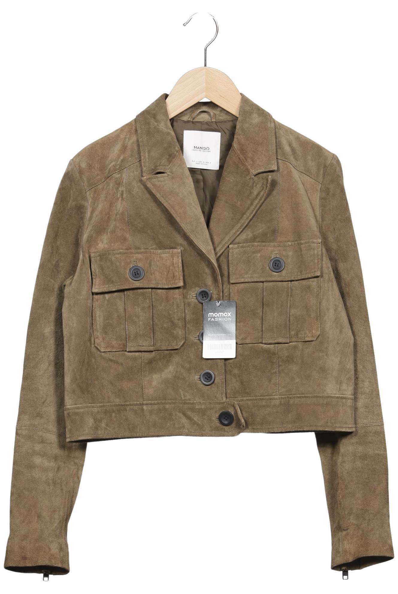 

Mango Damen Jacke, grün, Gr. 42