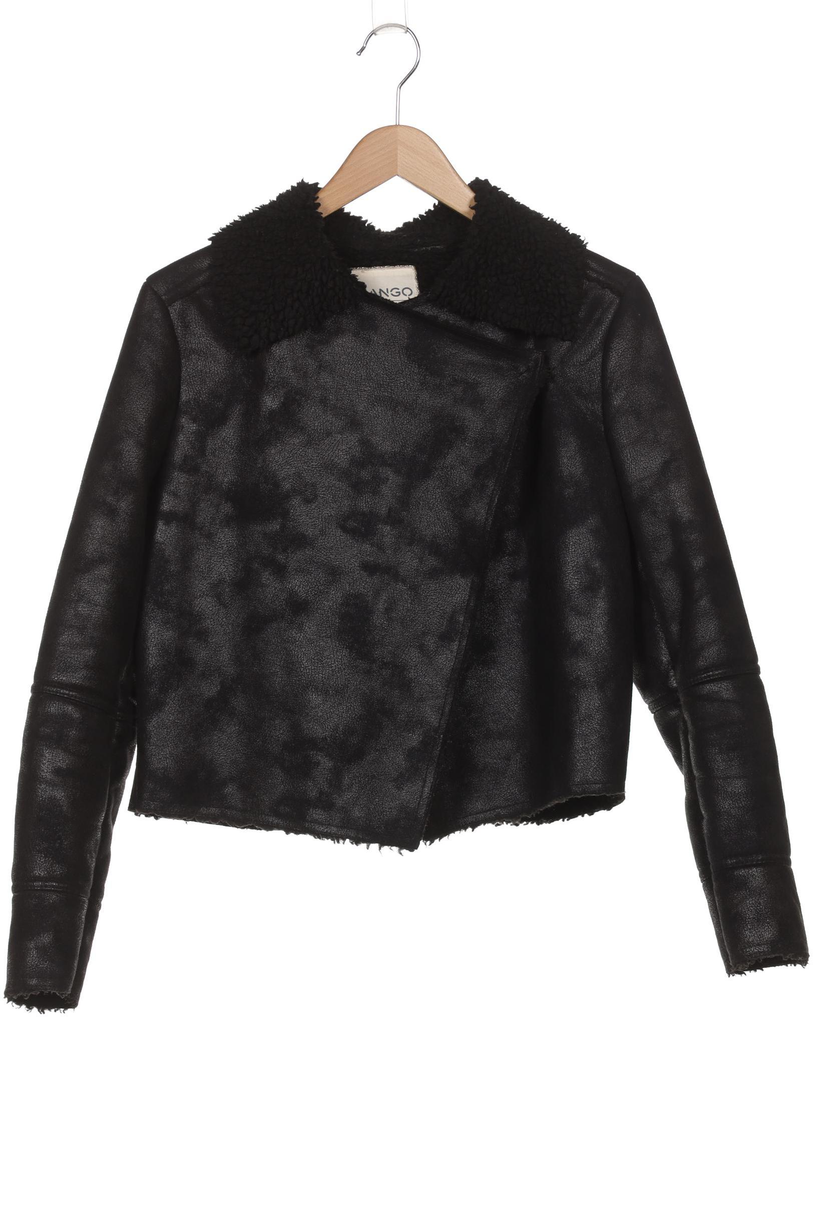 

Mango Damen Jacke, schwarz, Gr. 38