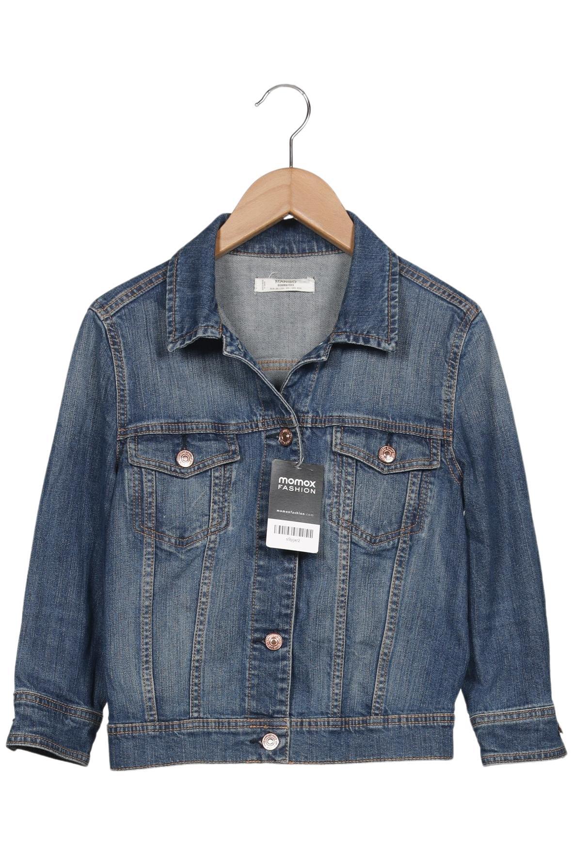 

Mango Damen Jacke, blau, Gr. 34