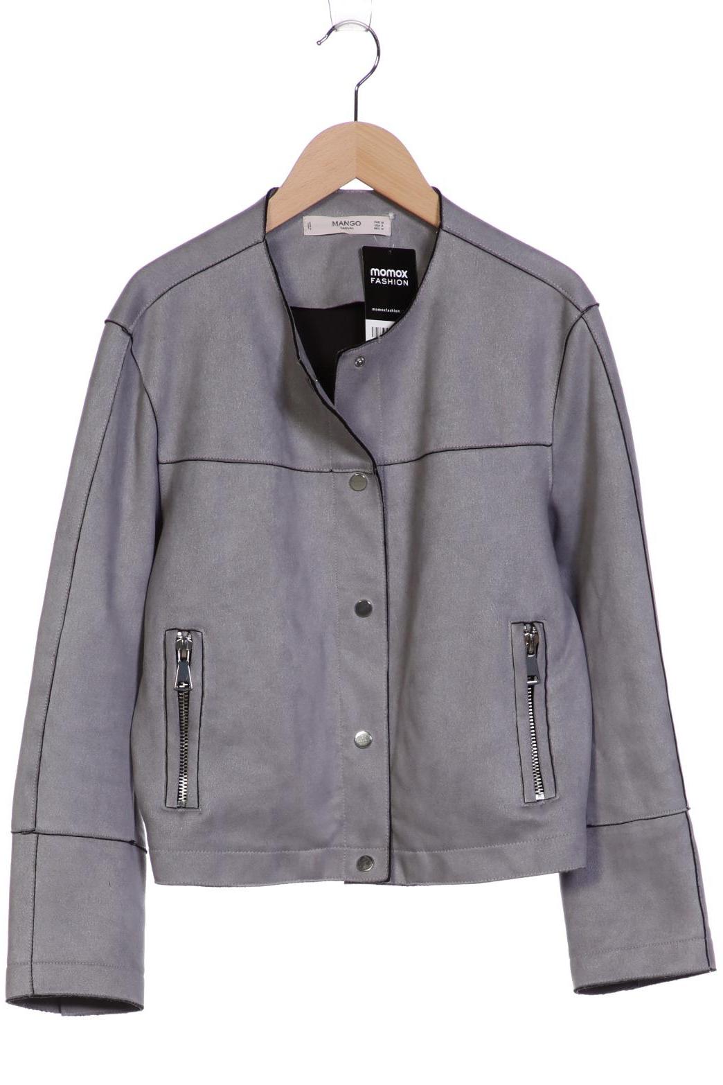 

MANGO Damen Jacke, grau