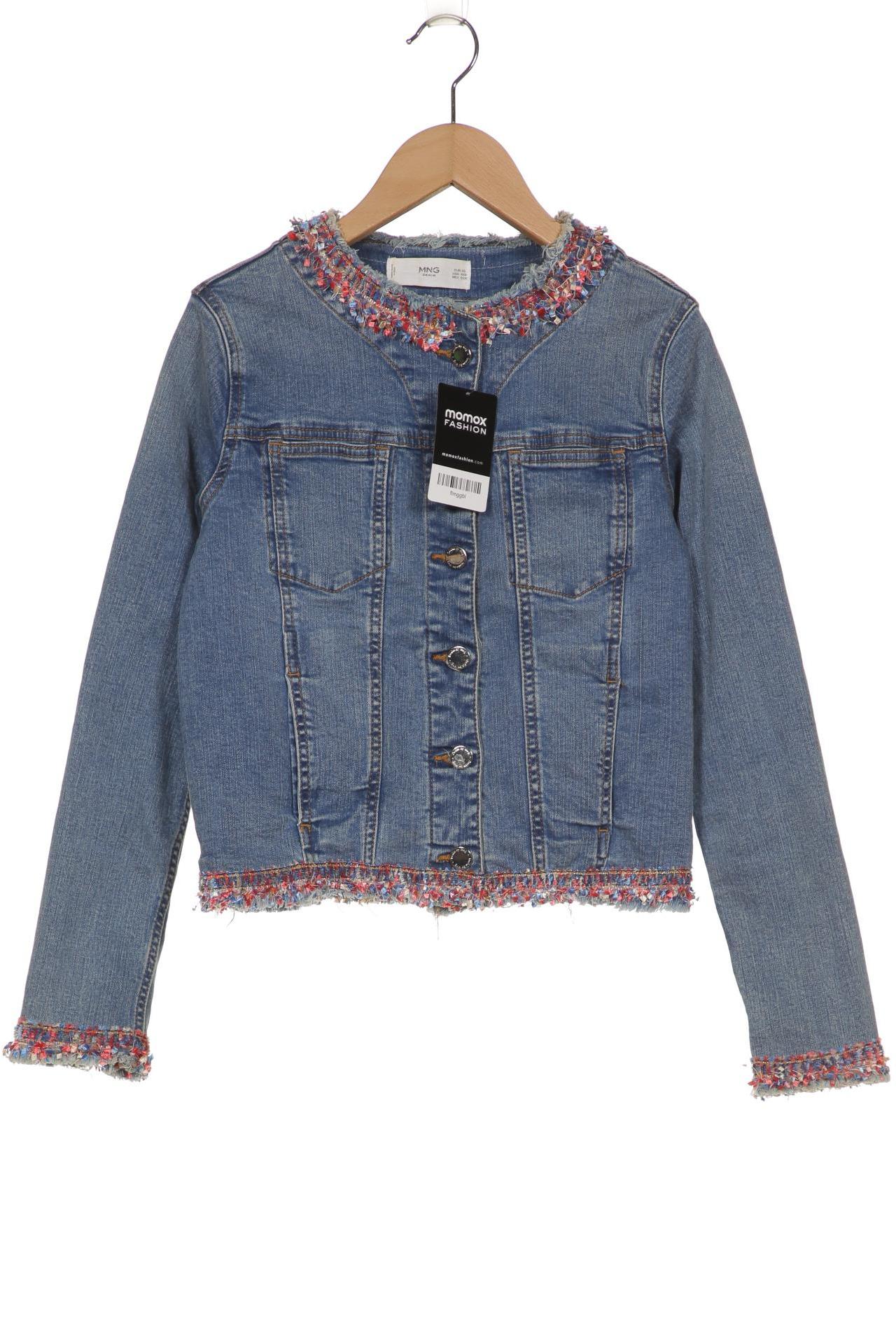 

Mango Damen Jacke, blau, Gr. 34