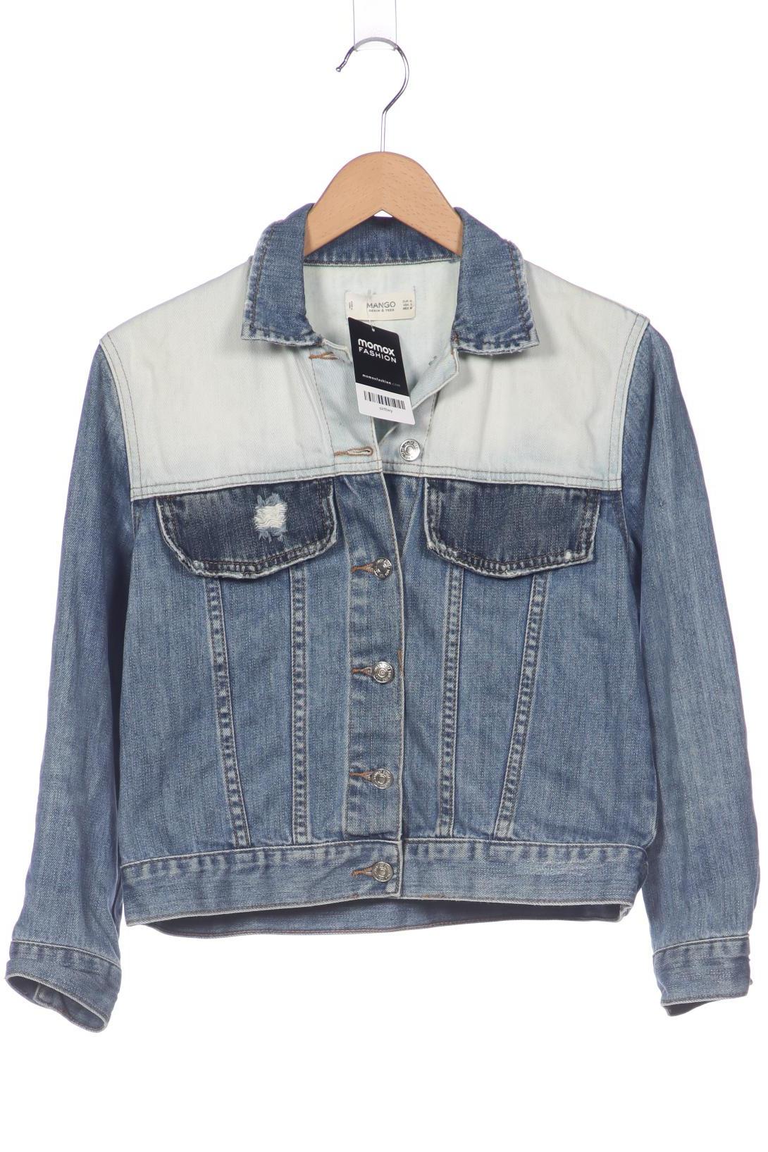 

Mango Damen Jacke, blau, Gr. 38