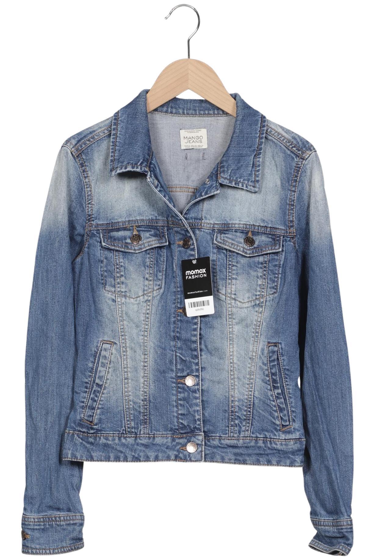 

Mango Damen Jacke, blau, Gr. 36