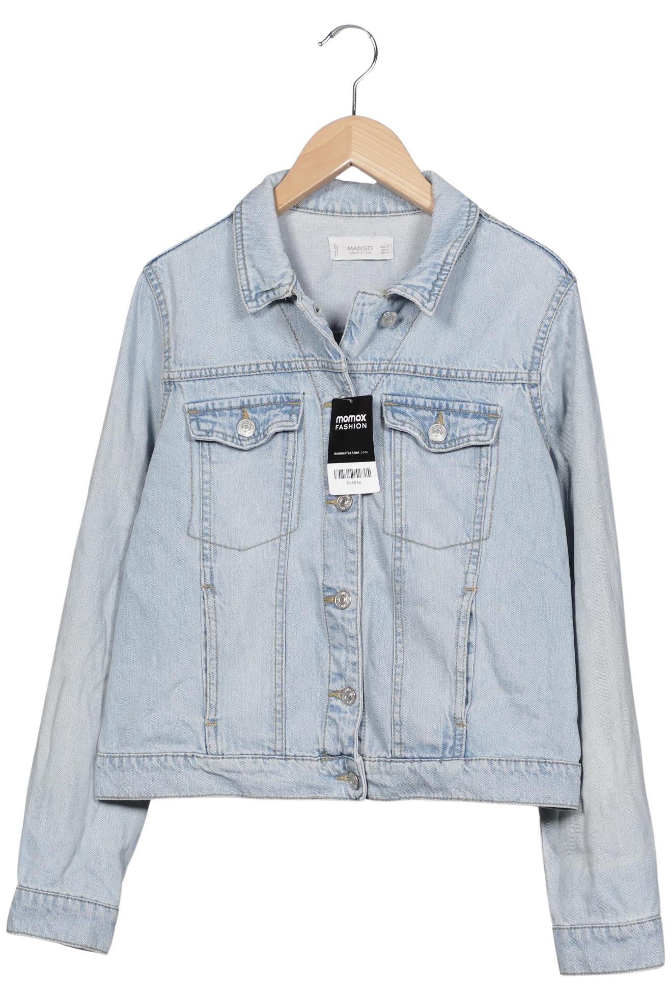 

Mango Damen Jacke, hellblau, Gr. 38