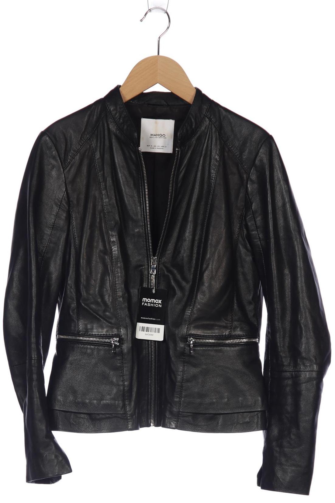 

MANGO Damen Jacke, schwarz