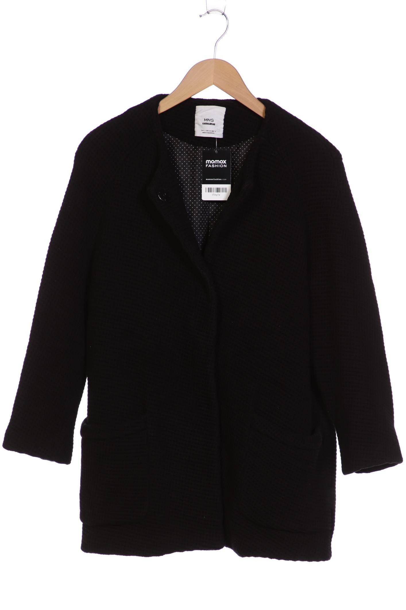 

MANGO Damen Jacke, schwarz