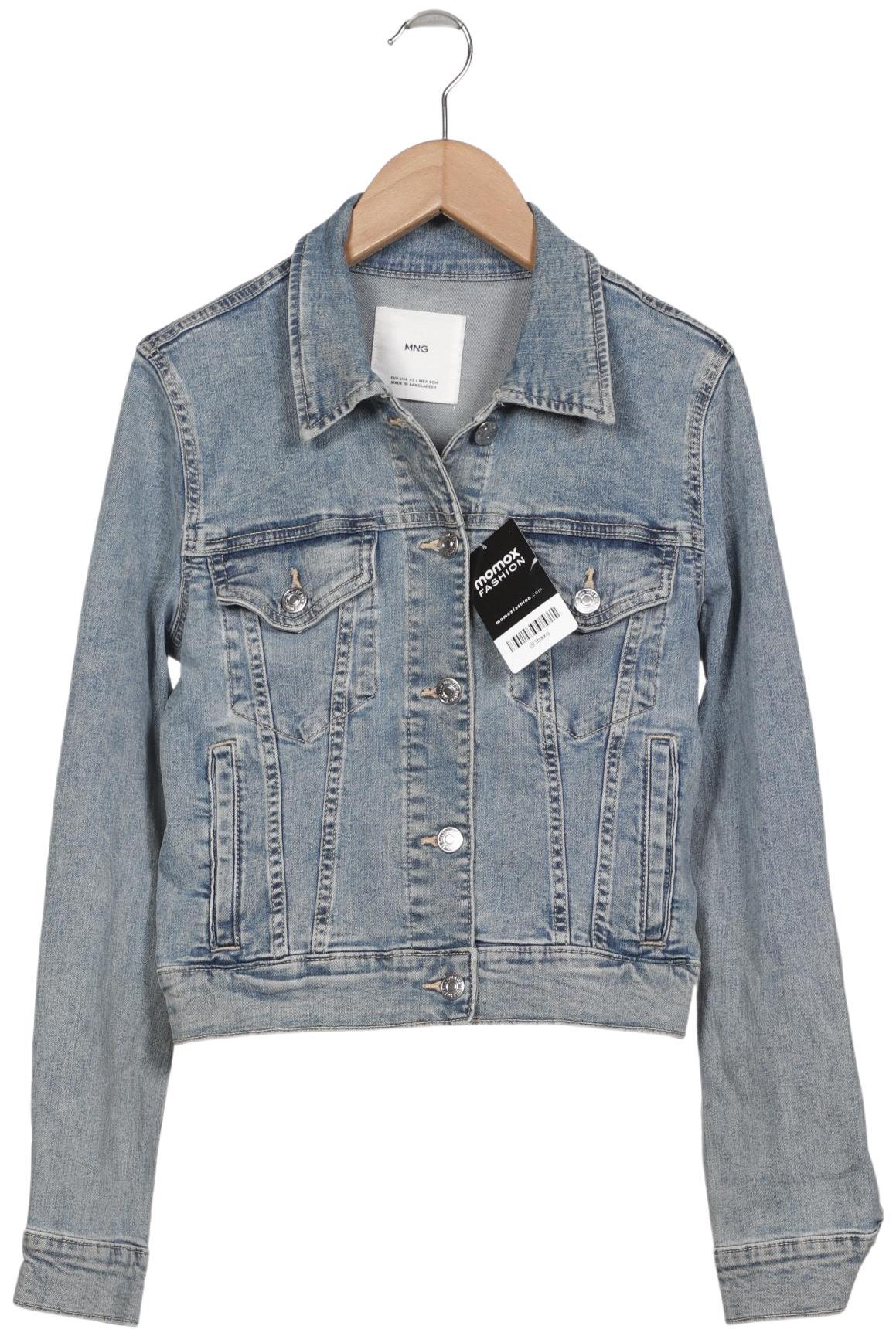 

Mango Damen Jacke, hellblau, Gr. 34