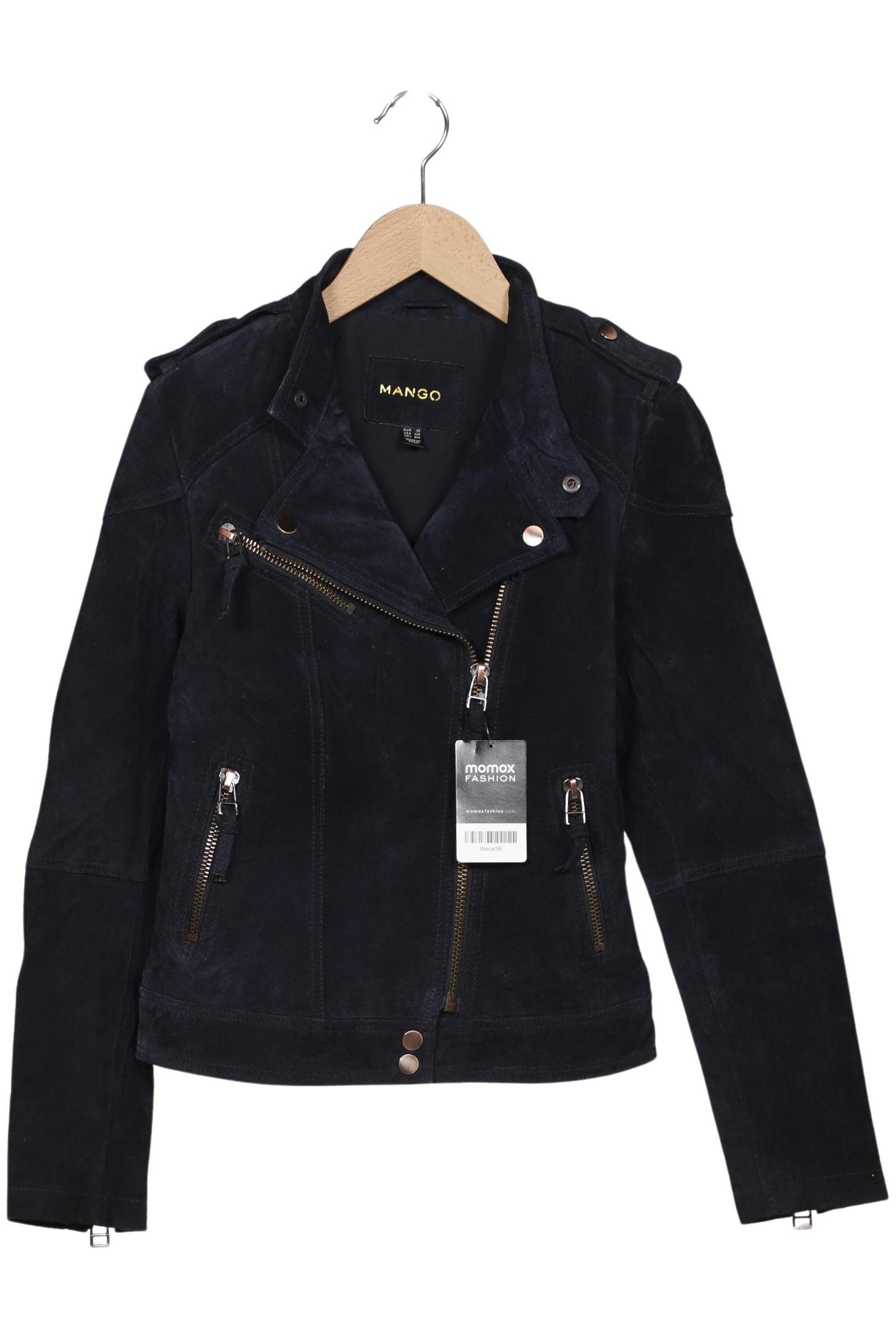 

Mango Damen Jacke, marineblau, Gr. 34