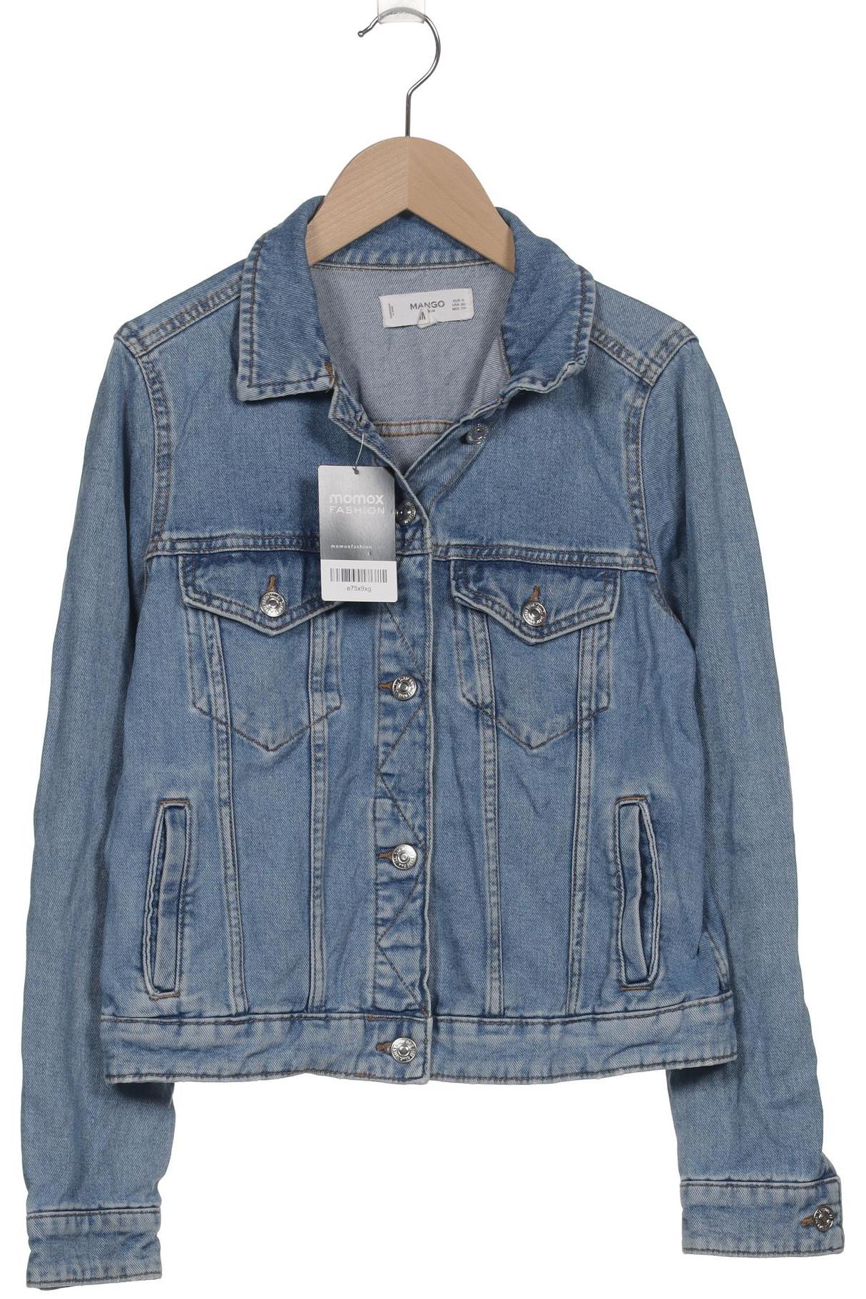 

Mango Damen Jacke, blau, Gr. 36