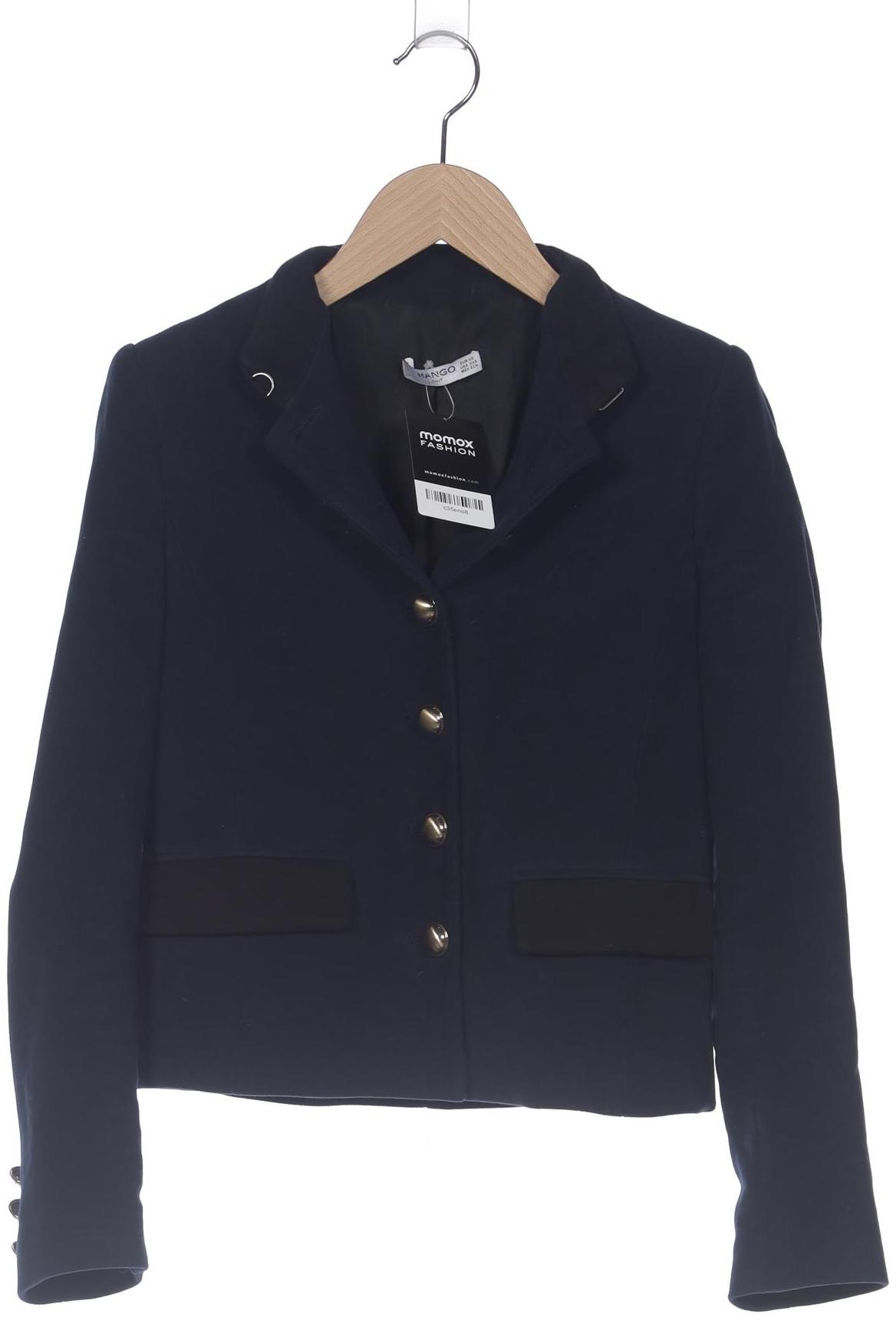 

Mango Damen Jacke, marineblau, Gr. 34