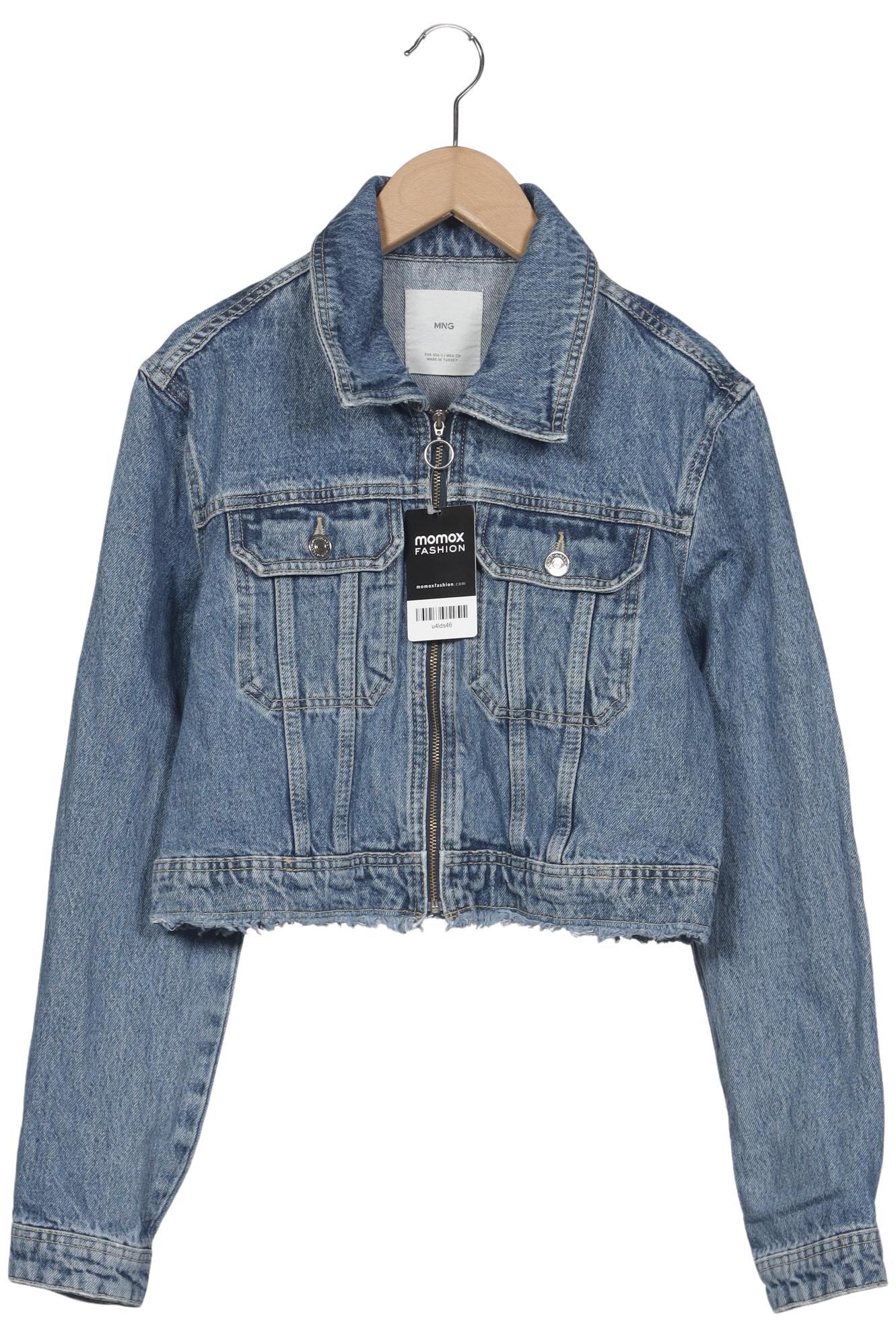 

Mango Damen Jacke, blau, Gr. 36