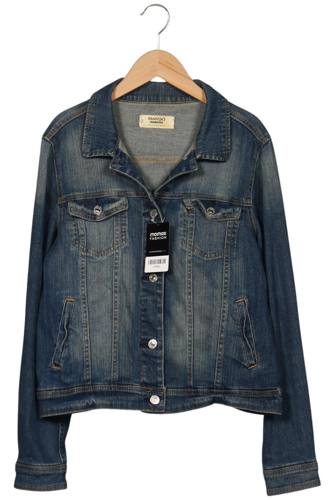 

Mango Damen Jacke, blau, Gr. 38