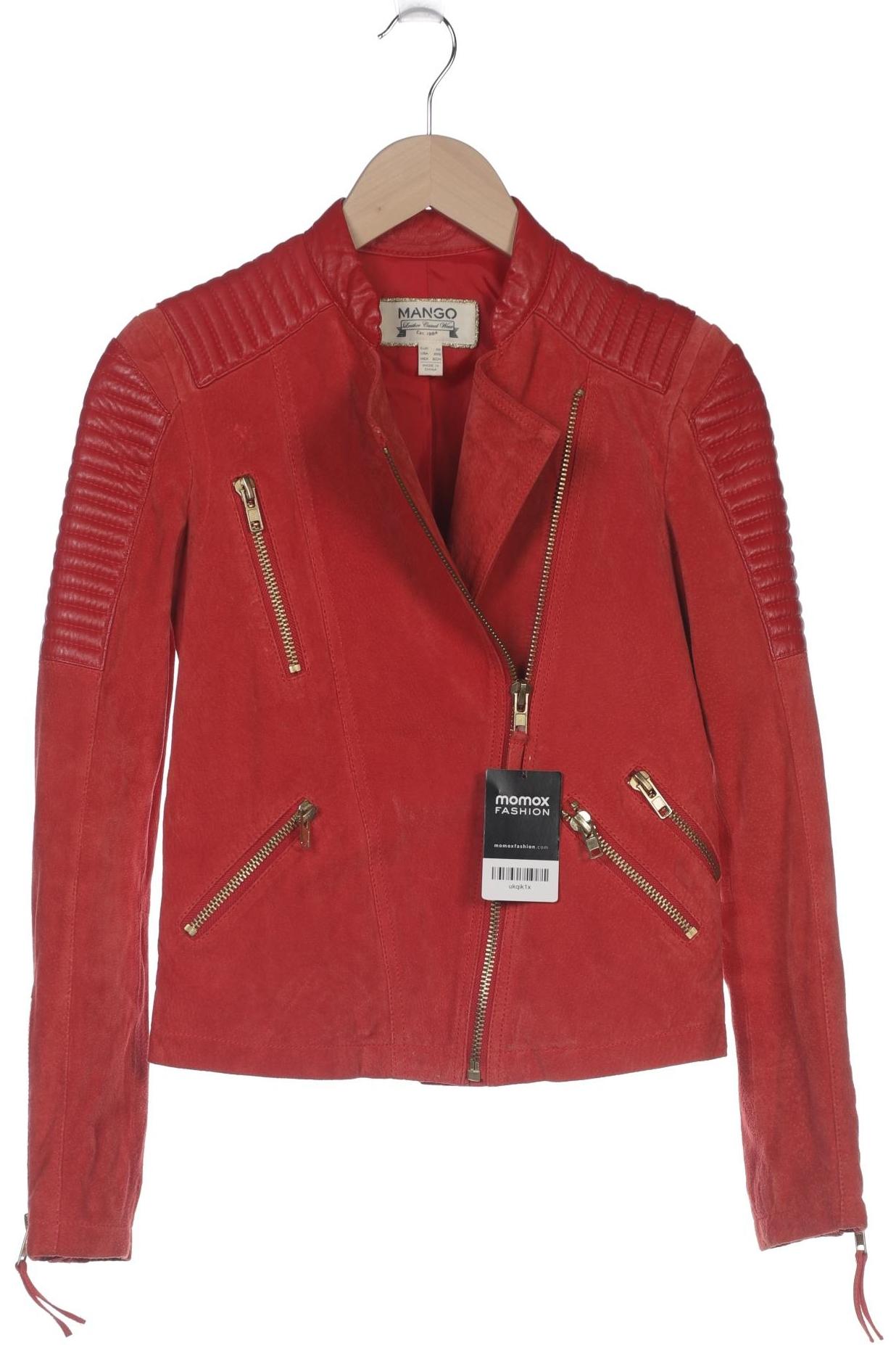 

Mango Damen Jacke, rot, Gr. 34