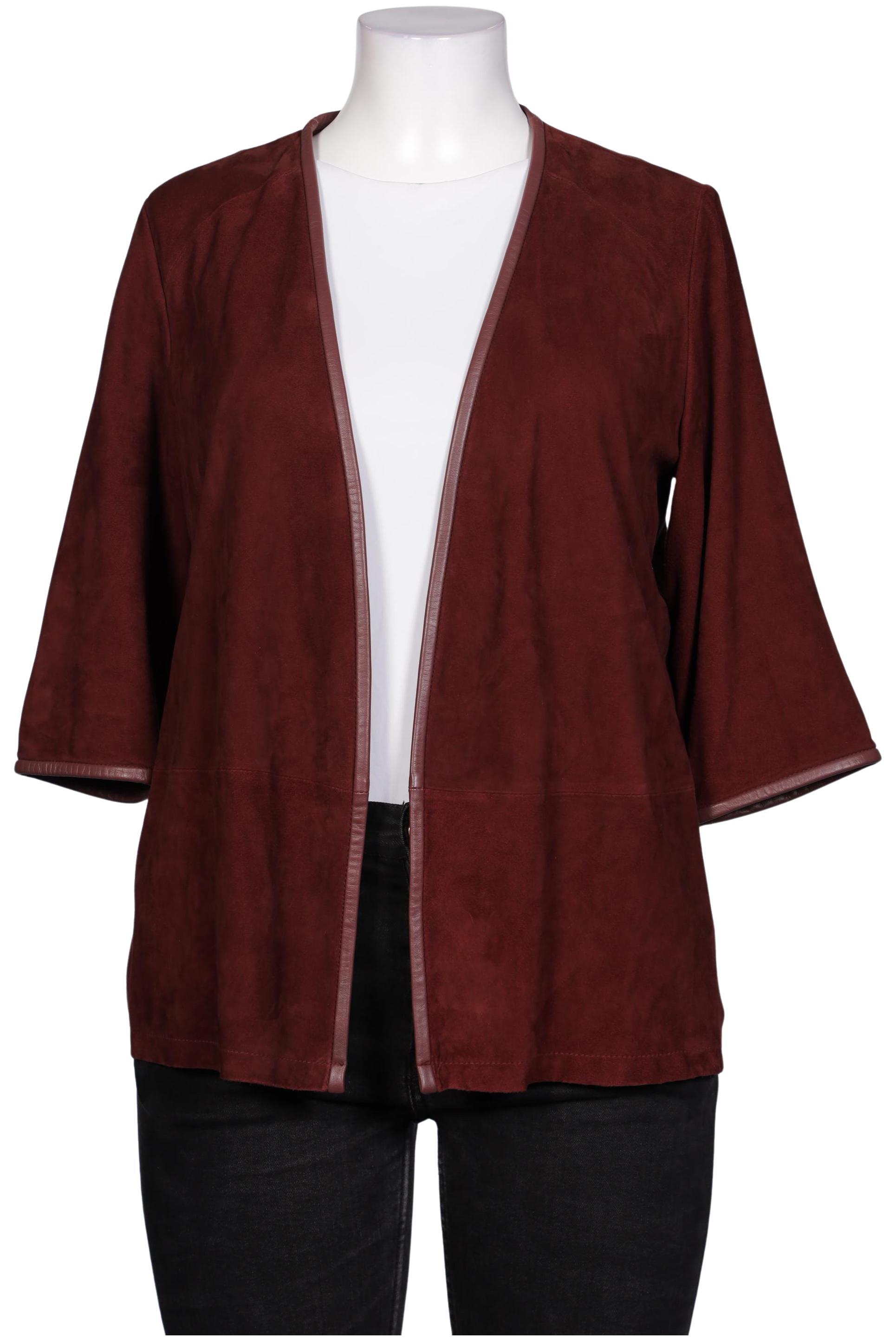 

Mango Damen Jacke, bordeaux, Gr. 42
