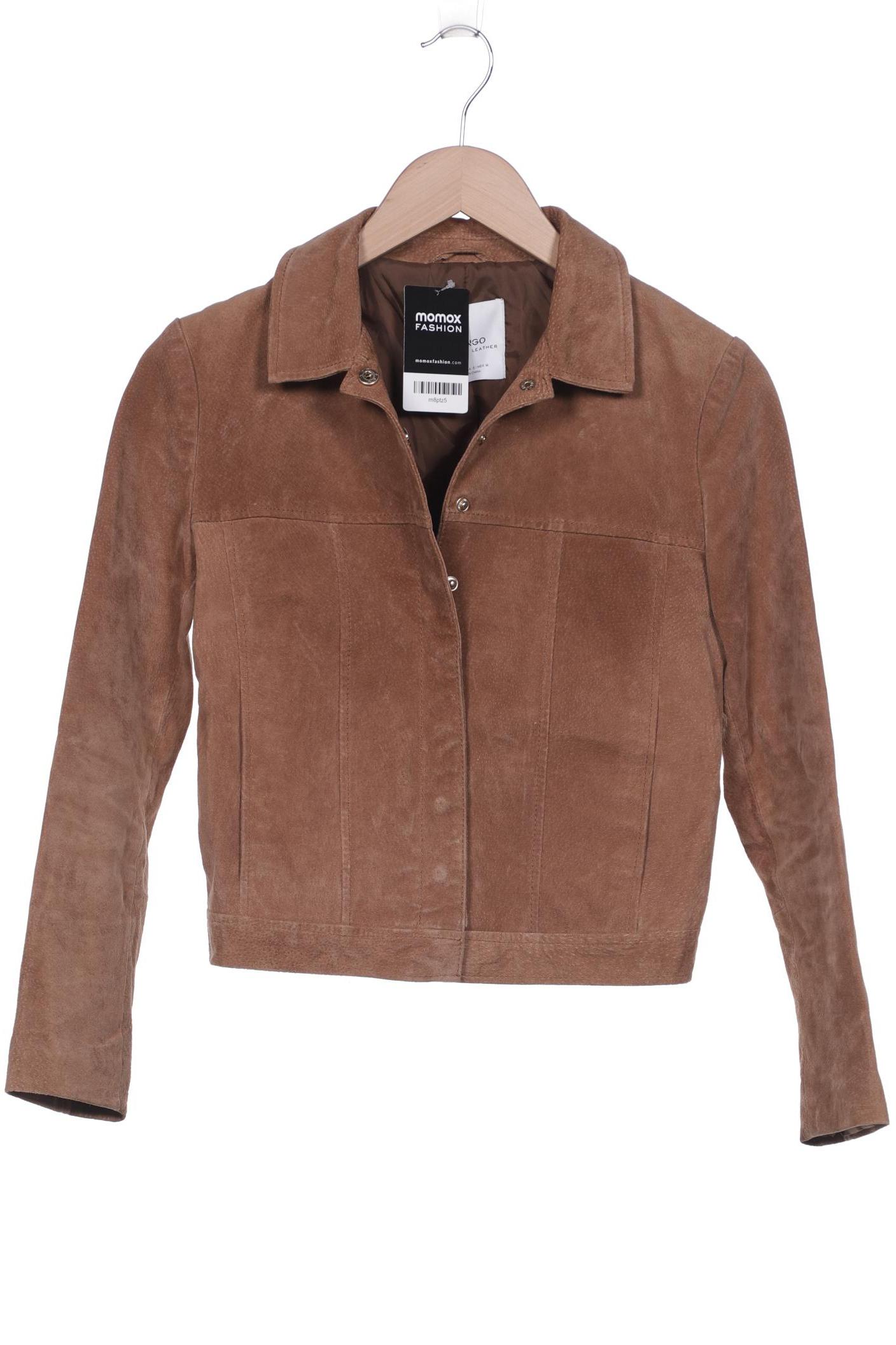 

Mango Damen Jacke, braun, Gr. 38