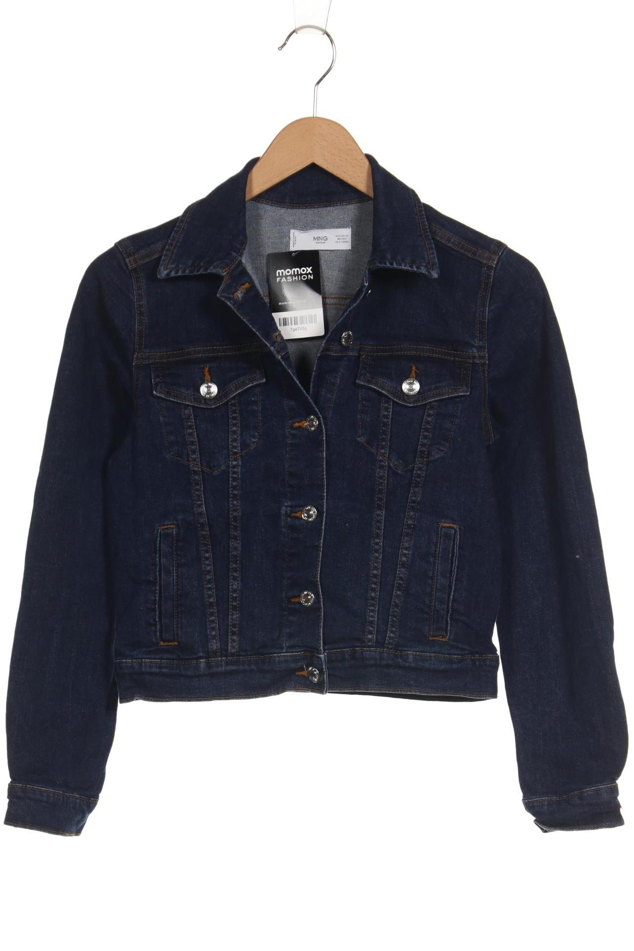 

Mango Damen Jacke, marineblau, Gr. 34