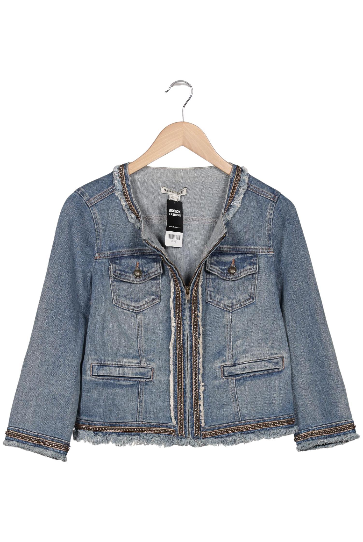 

Mango Damen Jacke, blau, Gr. 44