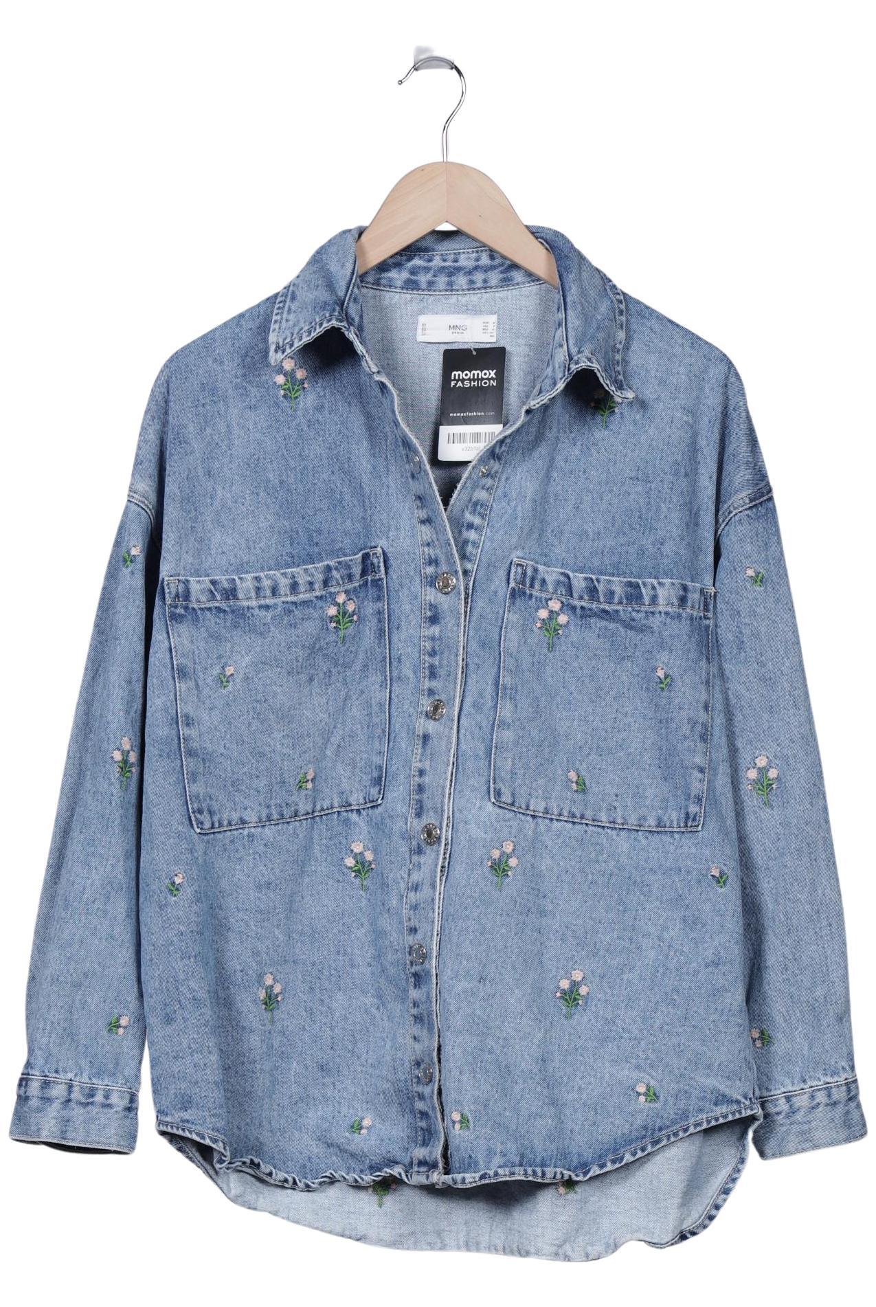 

Mango Damen Jacke, blau, Gr. 38