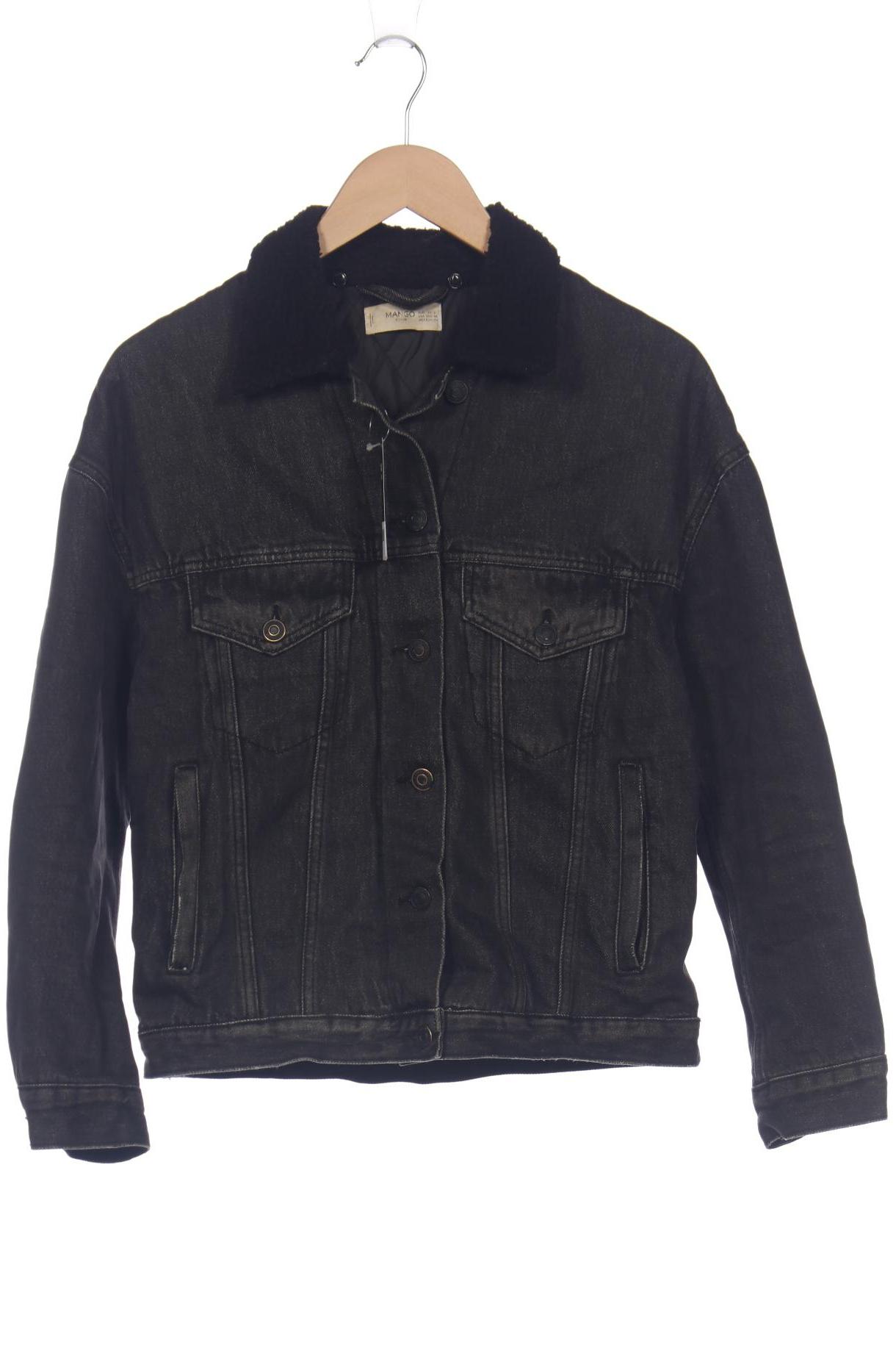 

Mango Damen Jacke, schwarz, Gr. 34