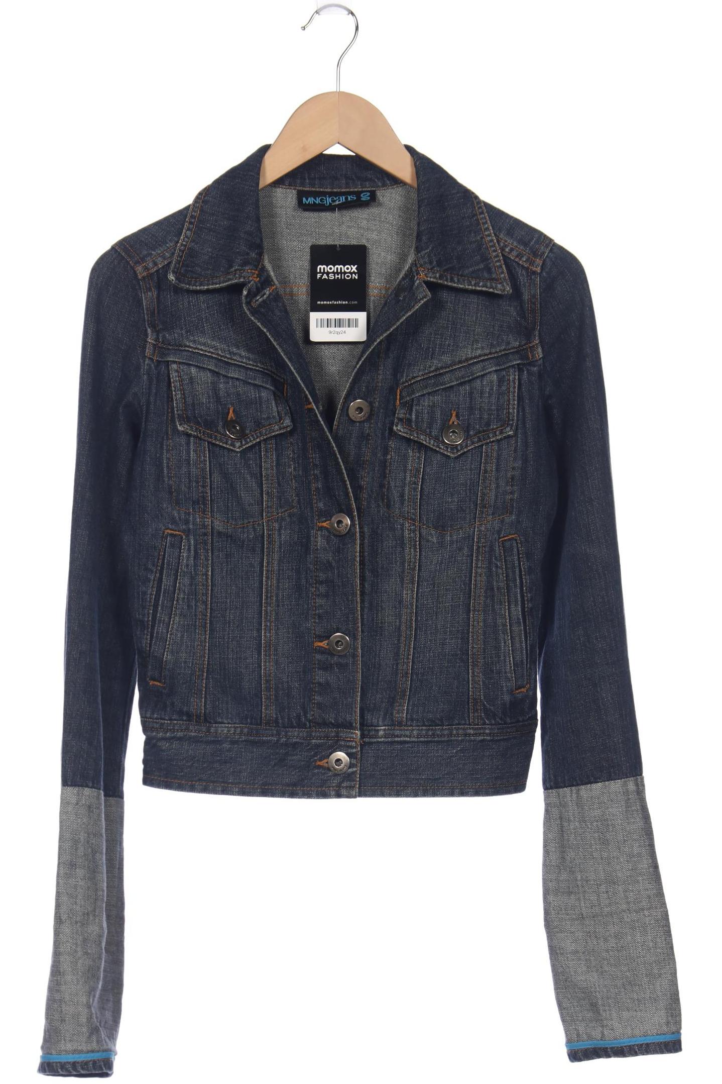 

Mango Damen Jacke, blau, Gr. 36