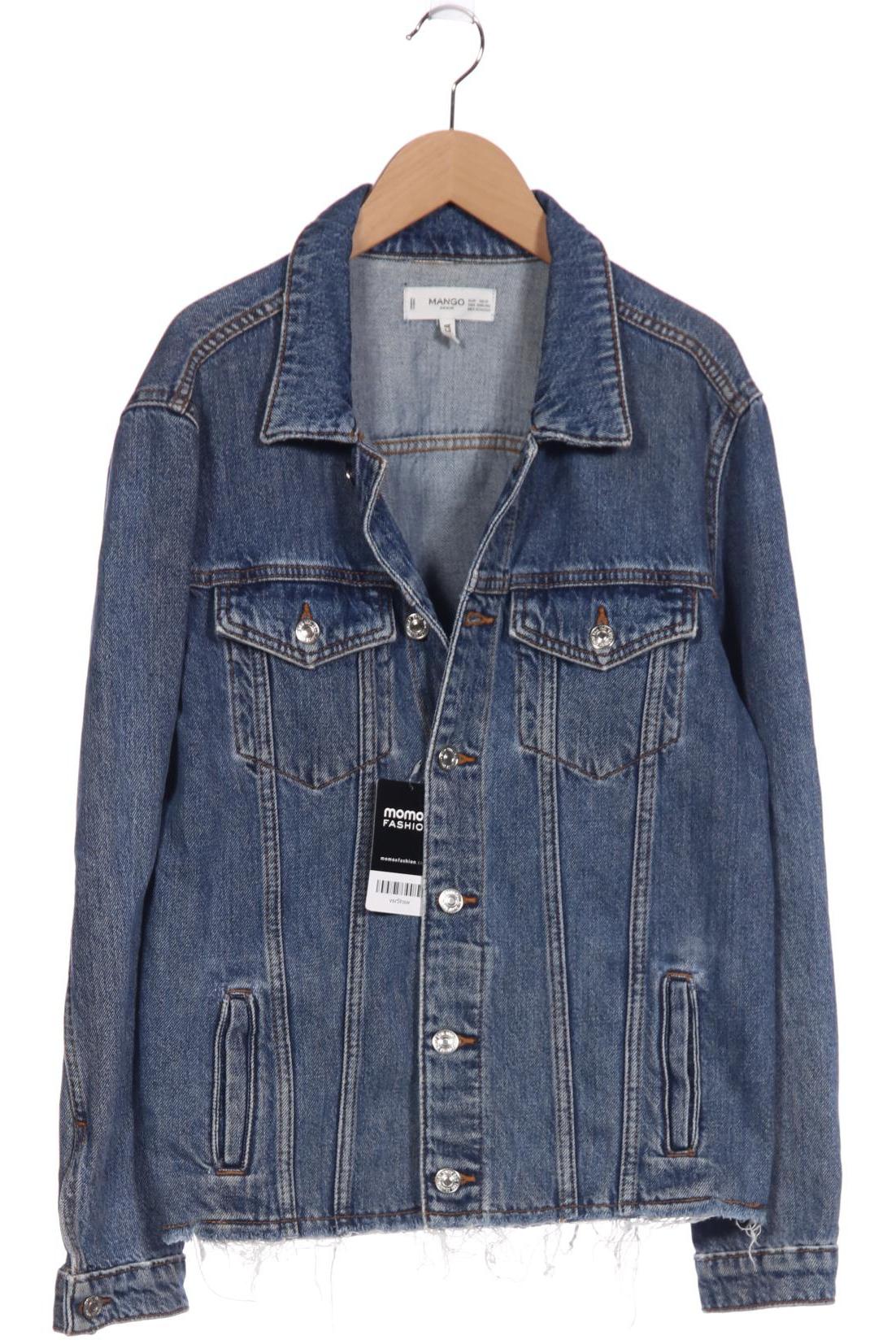 

Mango Damen Jacke, blau, Gr. 34