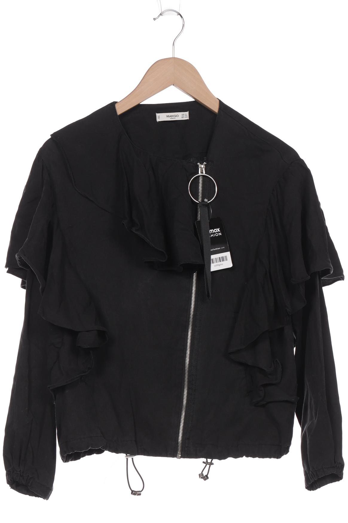 

MANGO Damen Jacke, schwarz