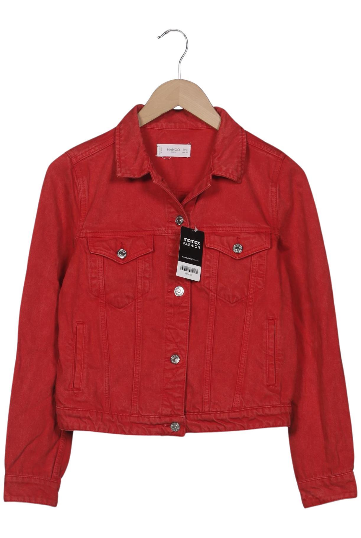 

Mango Damen Jacke, rot, Gr. 36