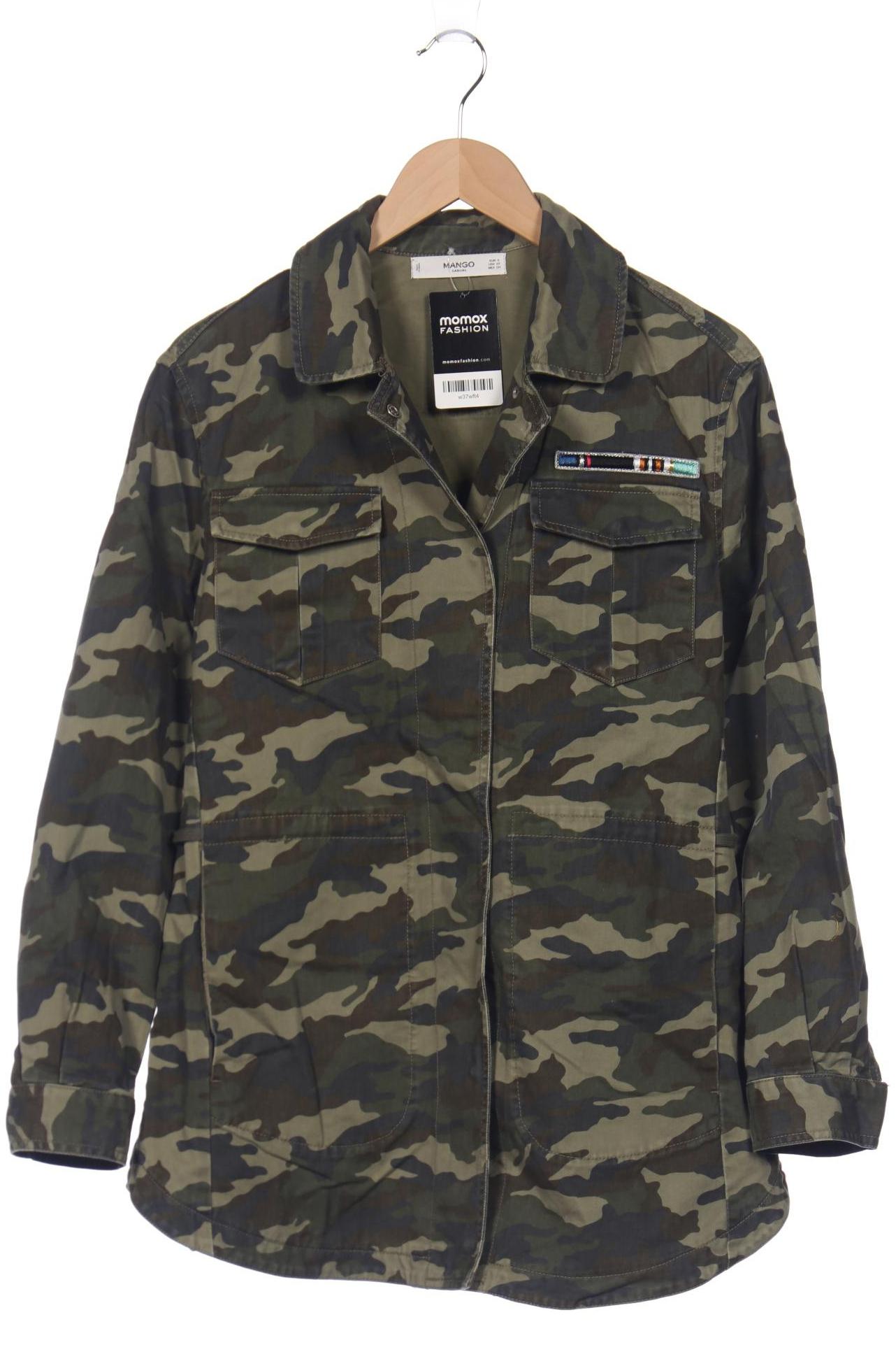 

MANGO Damen Jacke, grün