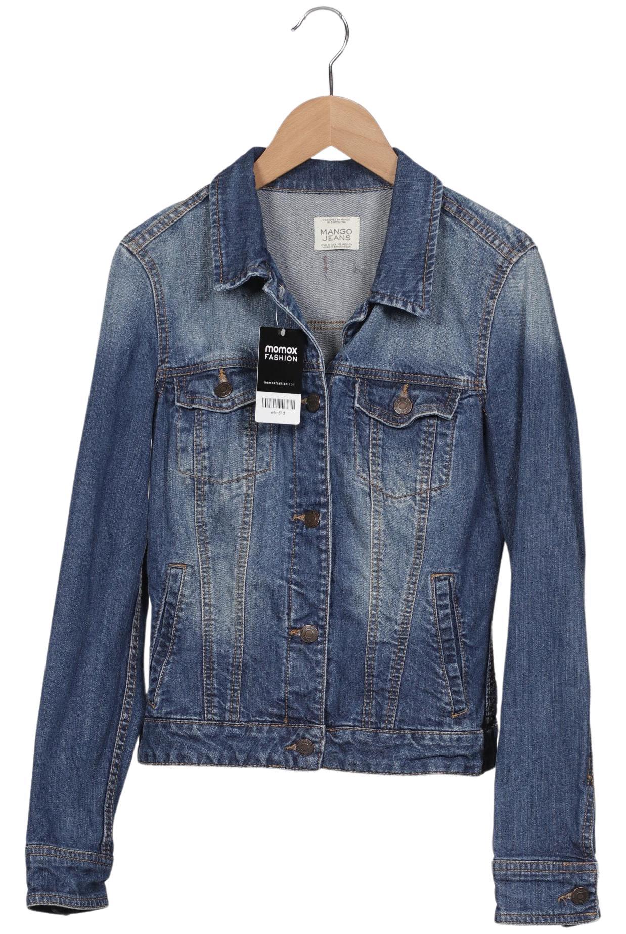

Mango Damen Jacke, blau, Gr. 36