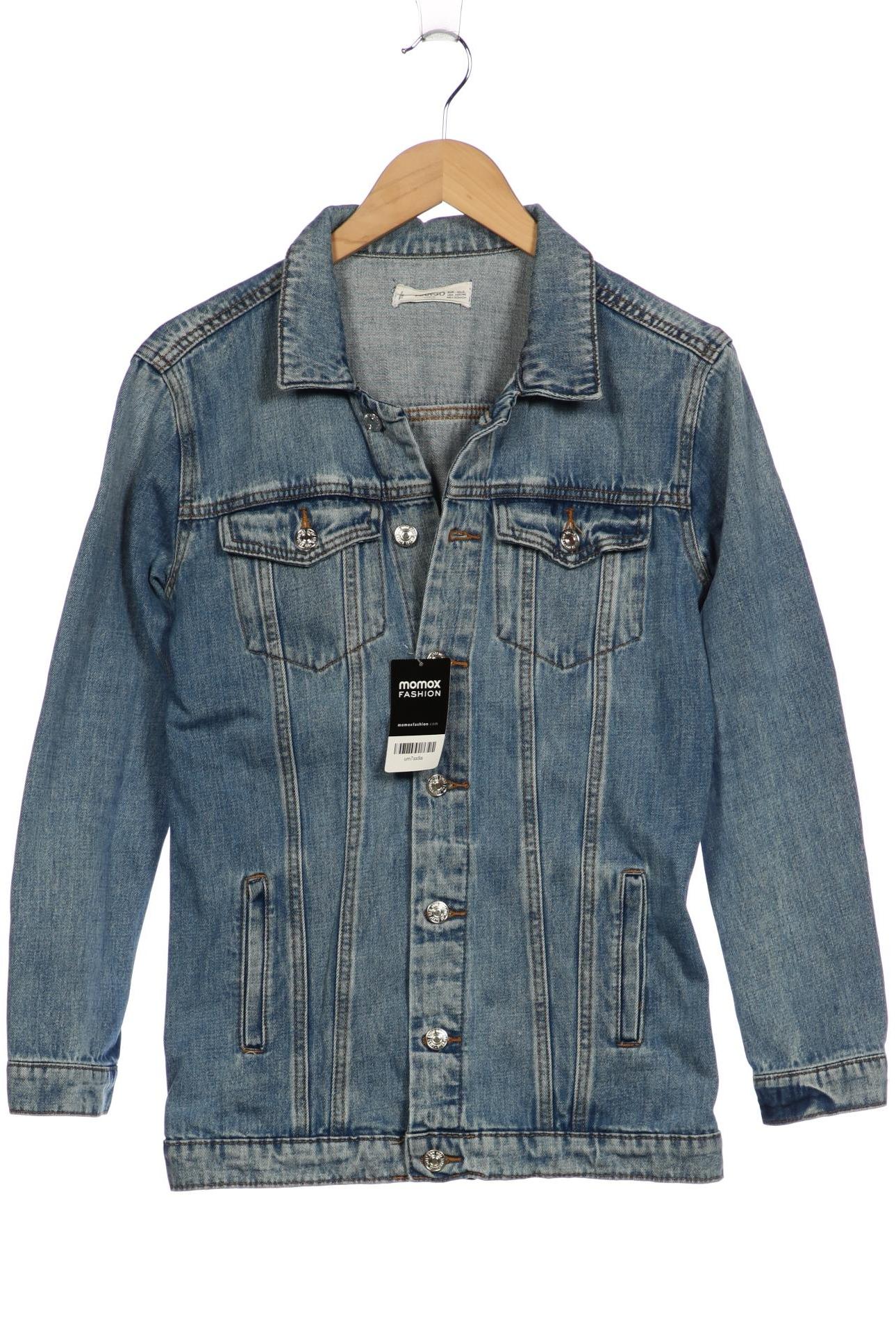 

Mango Damen Jacke, blau, Gr. 34