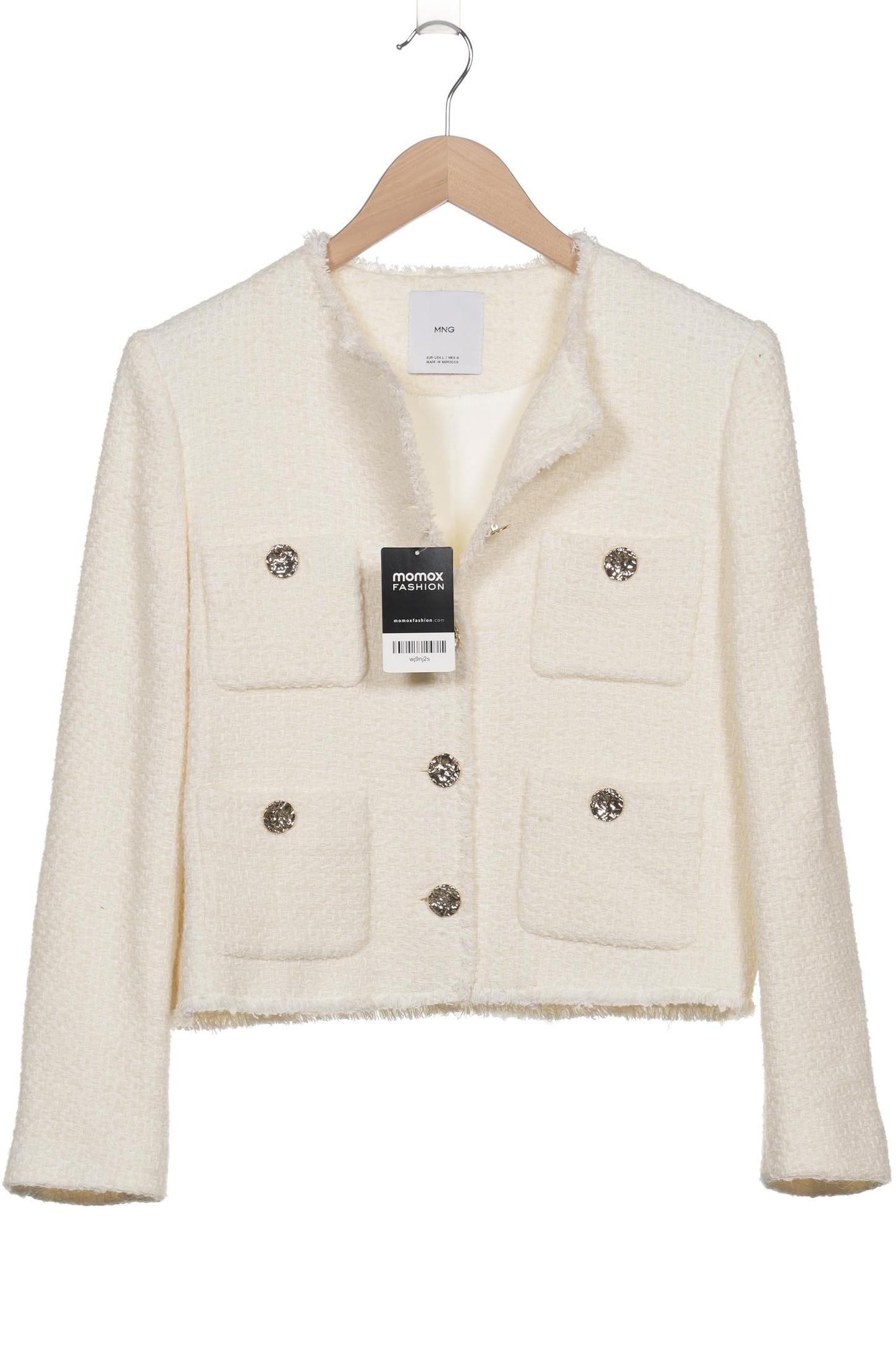 

Mango Damen Jacke, cremeweiß, Gr. 42