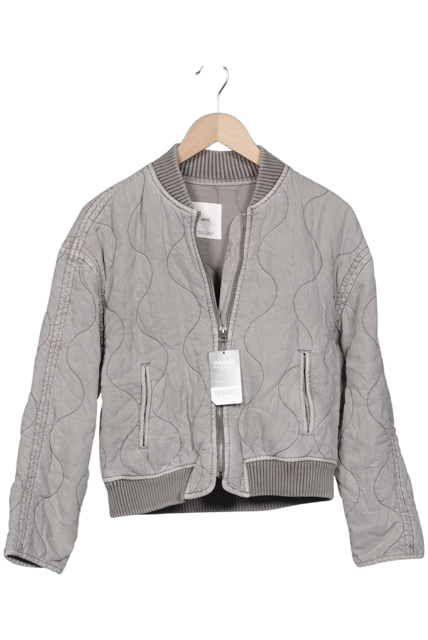 

Mango Damen Jacke, grau, Gr. 34