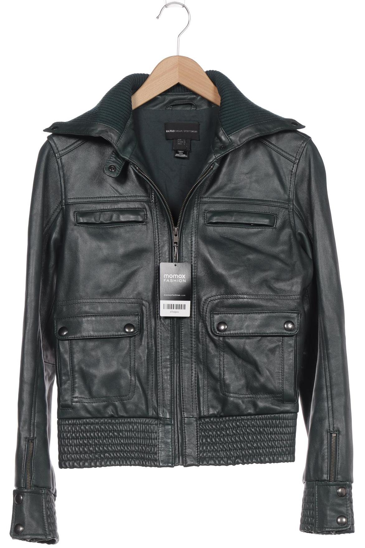 

Mango Damen Jacke, grün, Gr. 42
