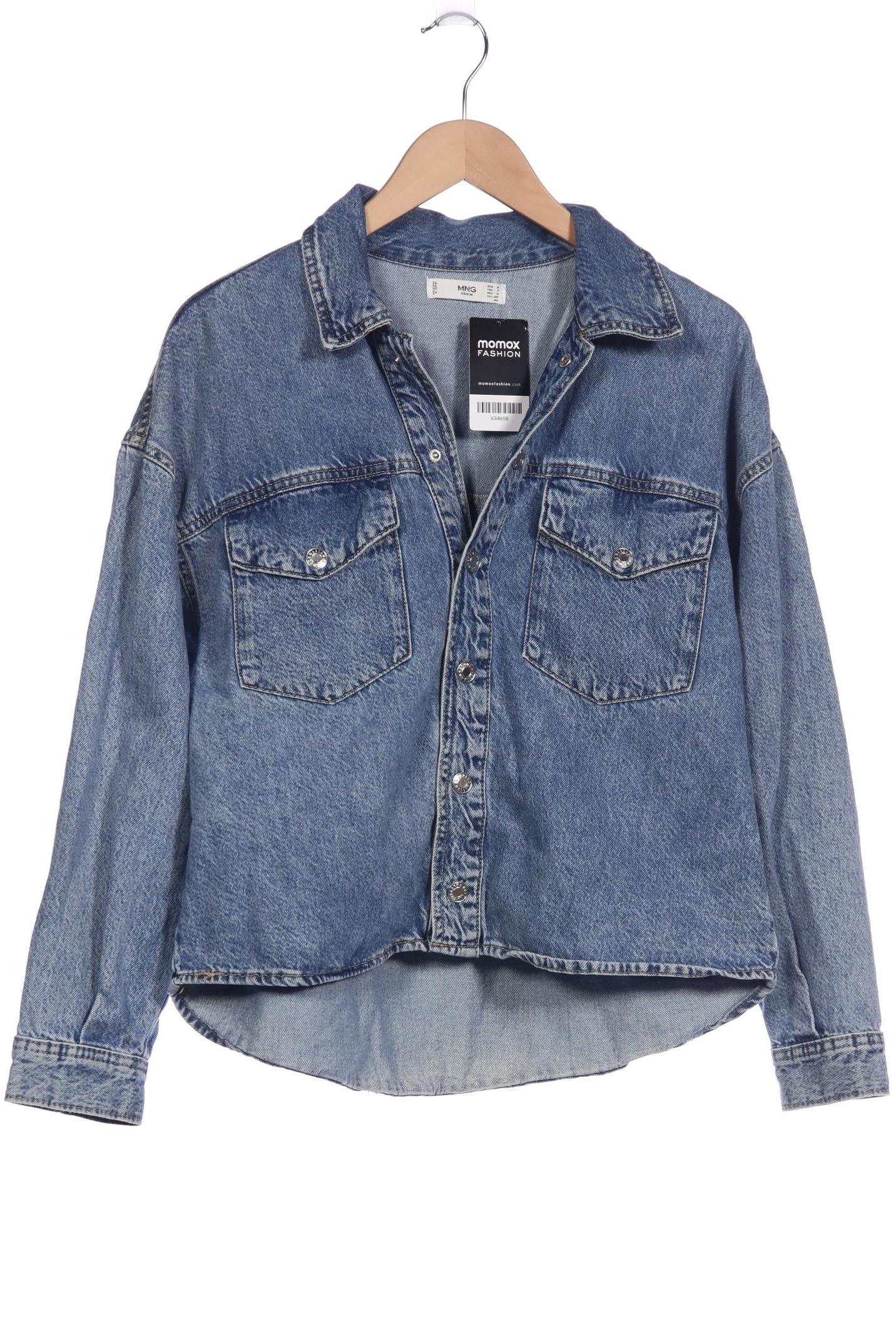 

Mango Damen Jacke, blau, Gr. 38
