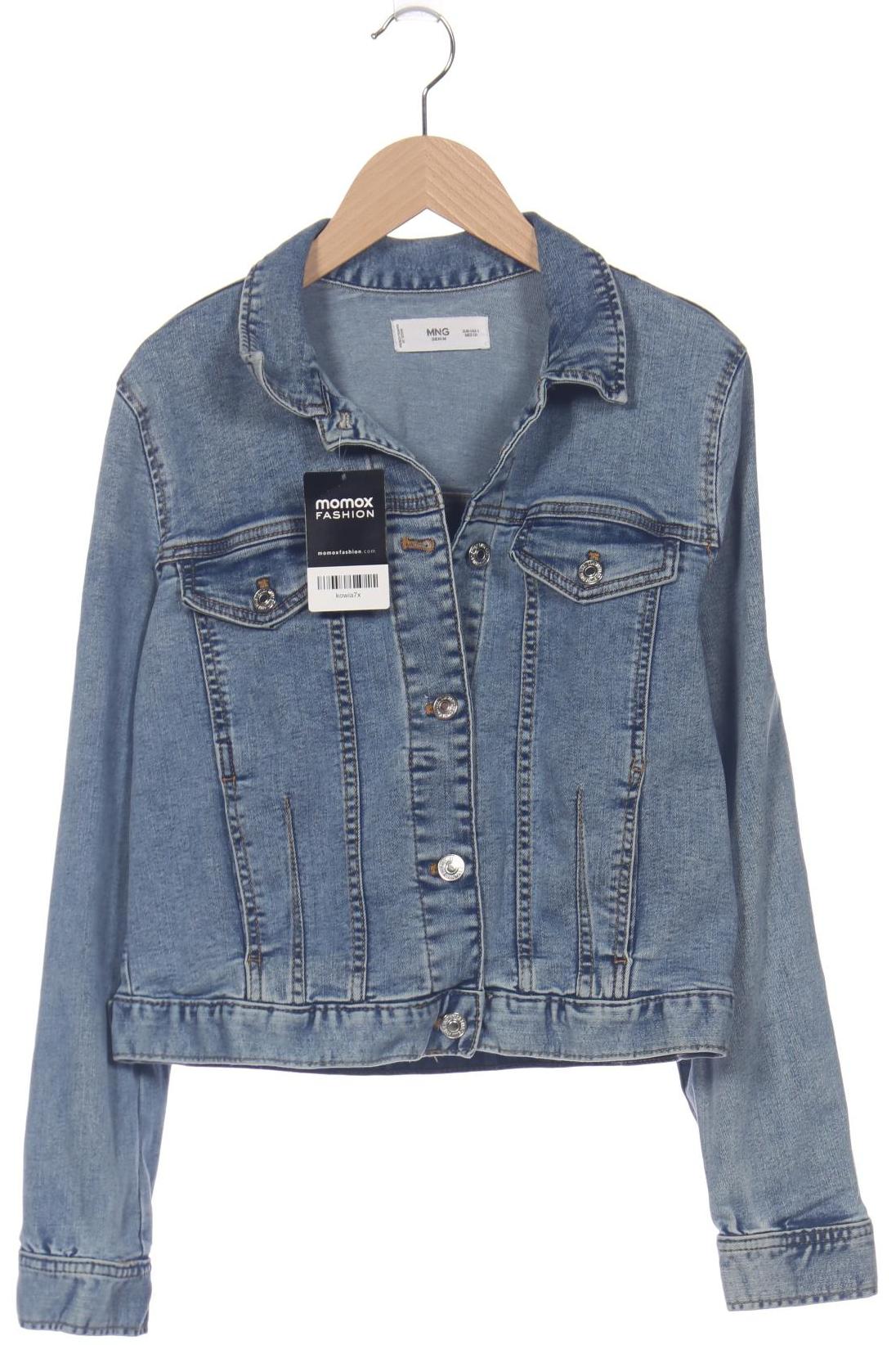 

Mango Damen Jacke, blau, Gr. 36