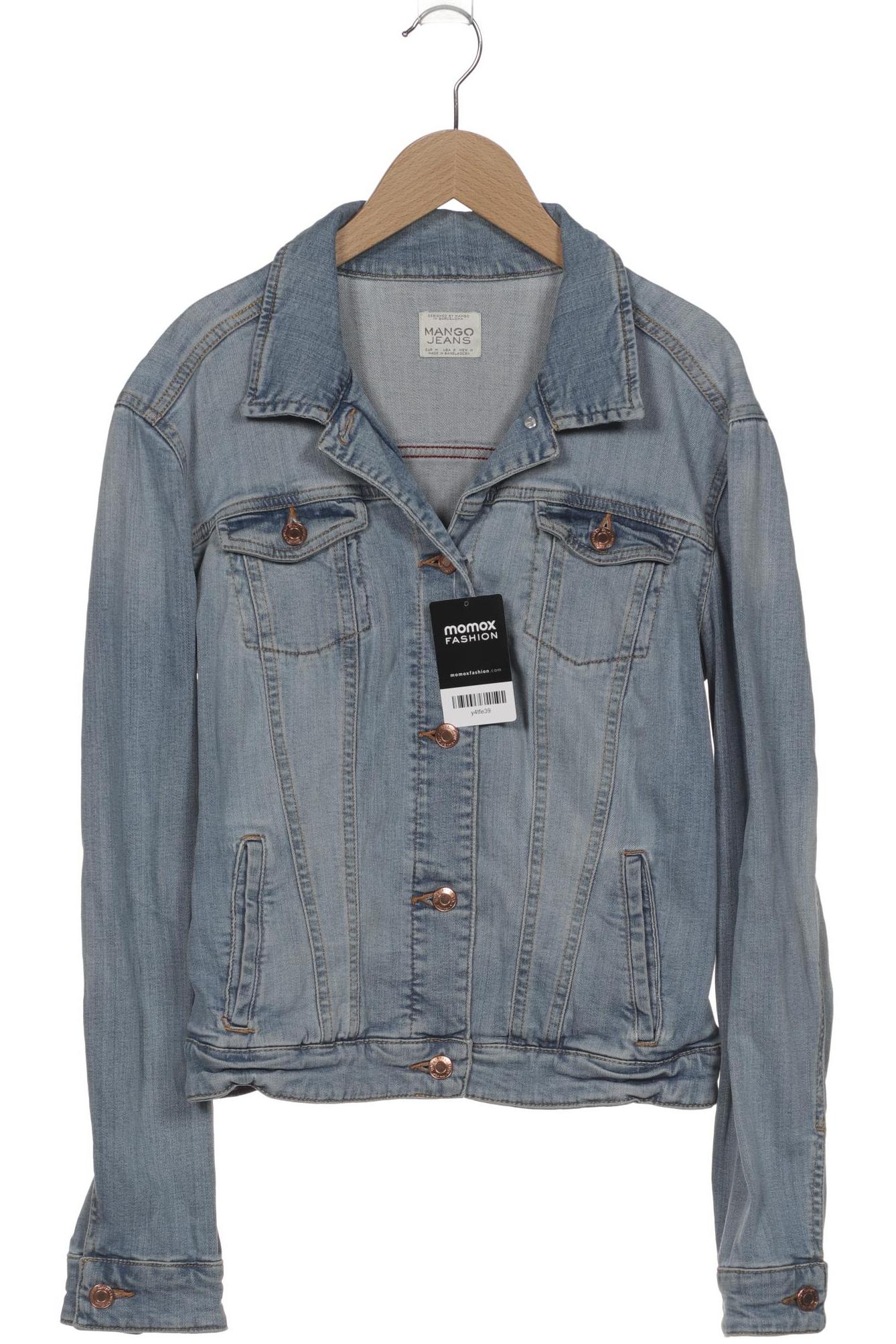 

Mango Damen Jacke, blau, Gr. 38