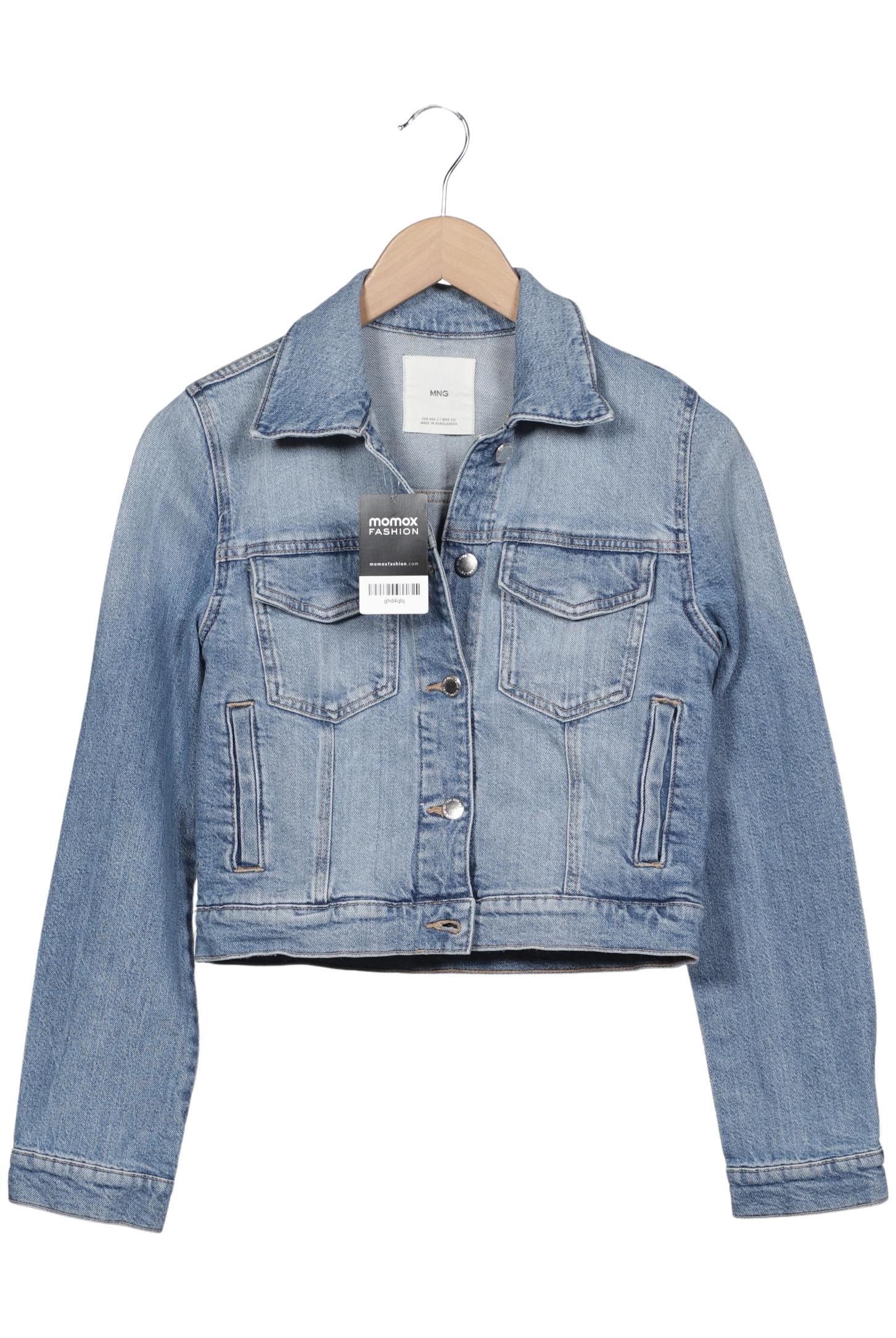 

Mango Damen Jacke, blau, Gr. 36