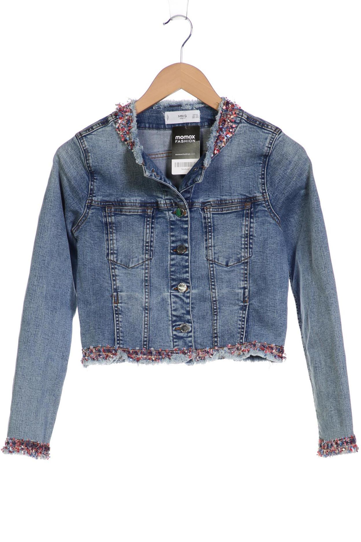

Mango Damen Jacke, blau, Gr. 34