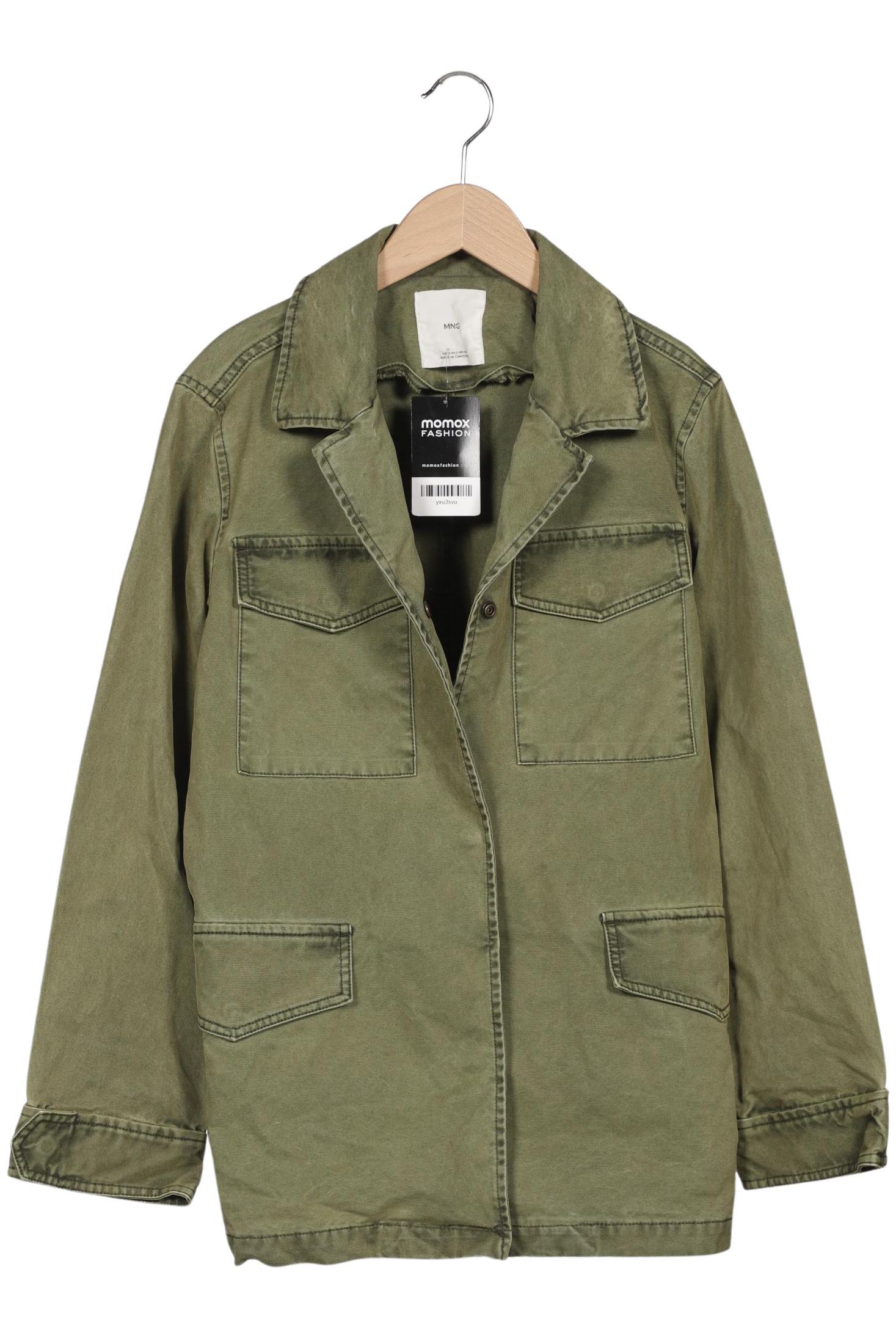 

Mango Damen Jacke, grün, Gr. 34