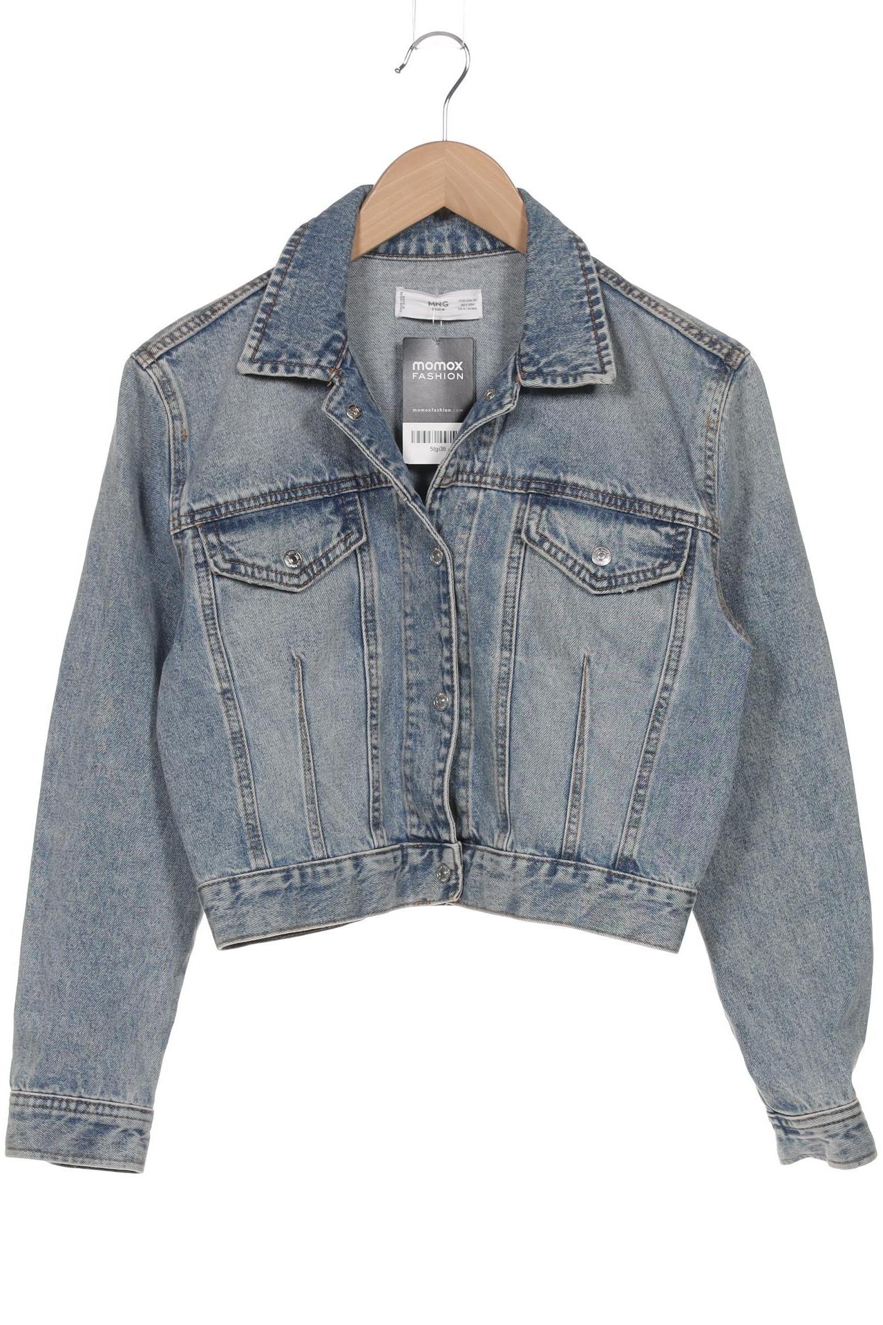 

Mango Damen Jacke, blau, Gr. 34