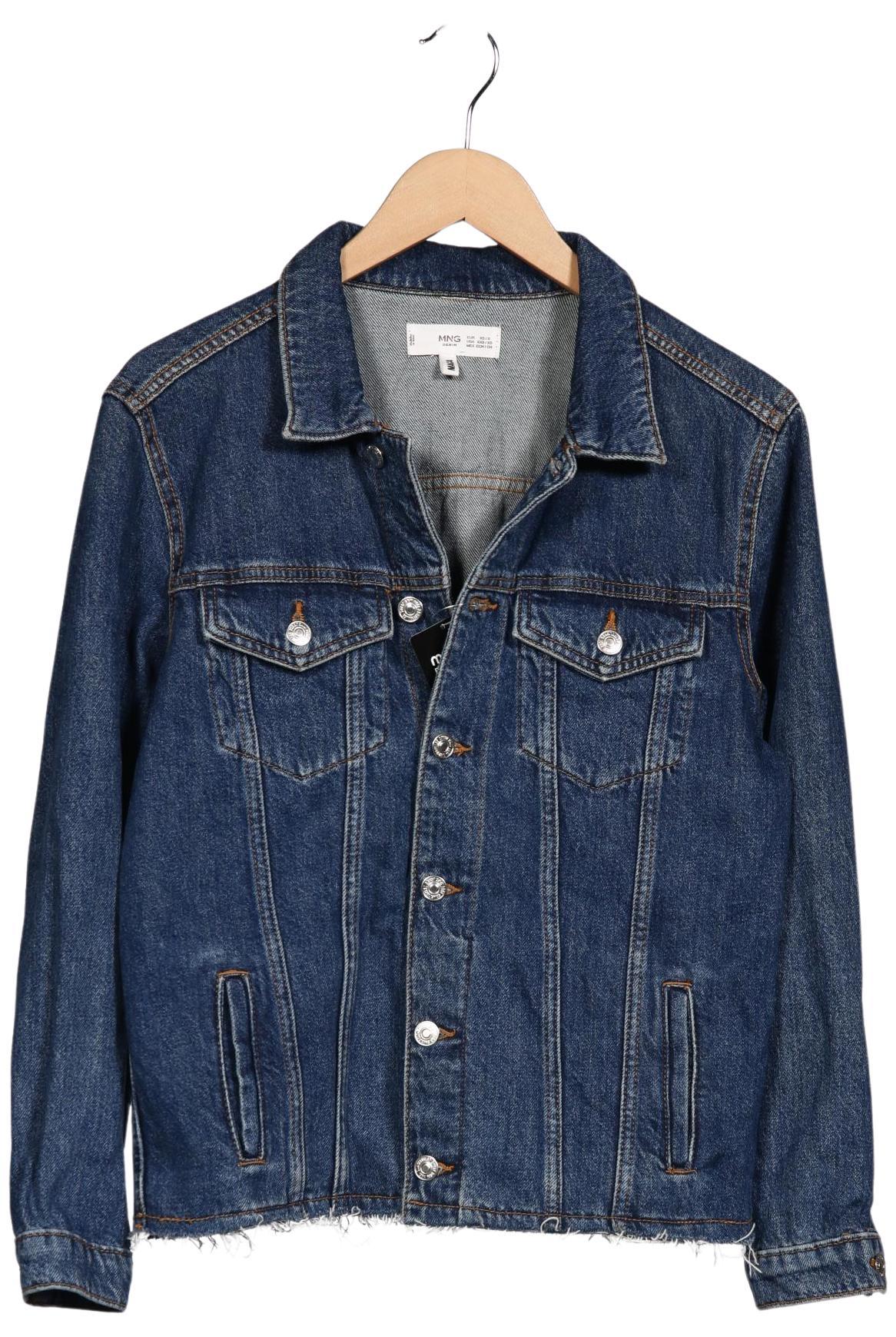 

Mango Damen Jacke, blau, Gr. 34